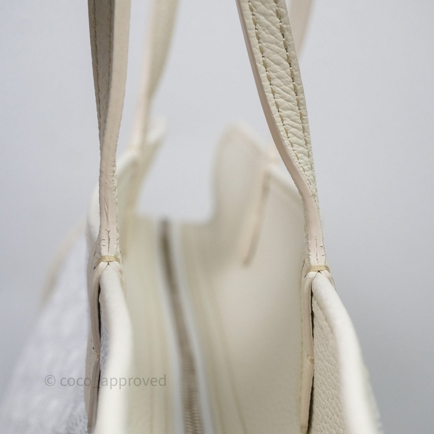 Goyard Goyardine White Sac Hardy PM