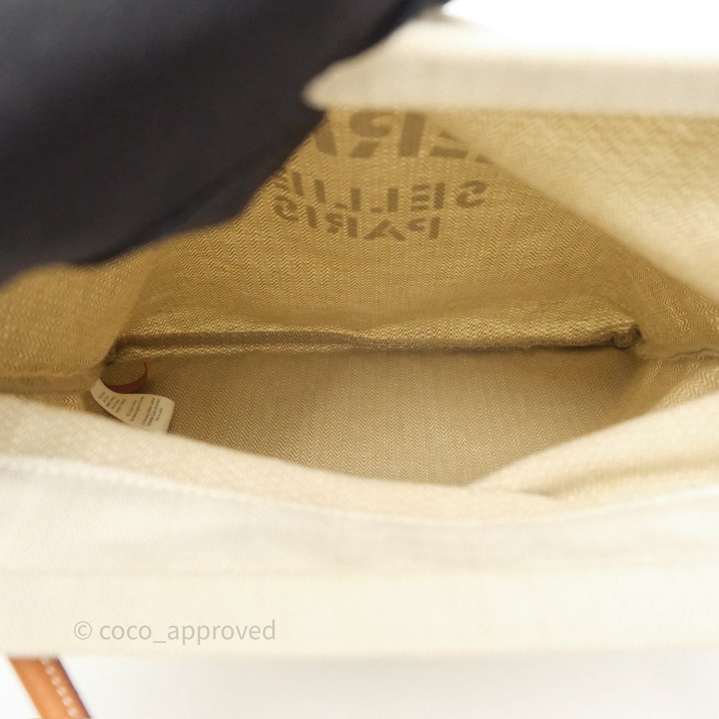 Hermès Aline Canvas Tote Bag