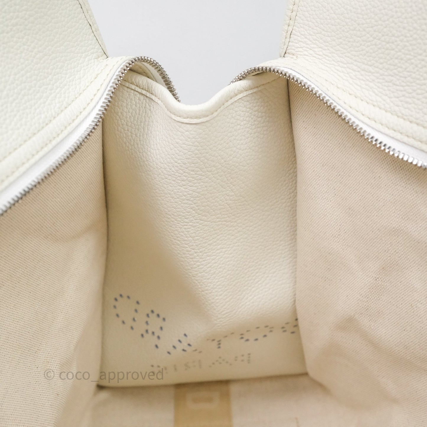 Goyard Goyardine White Sac Hardy PM