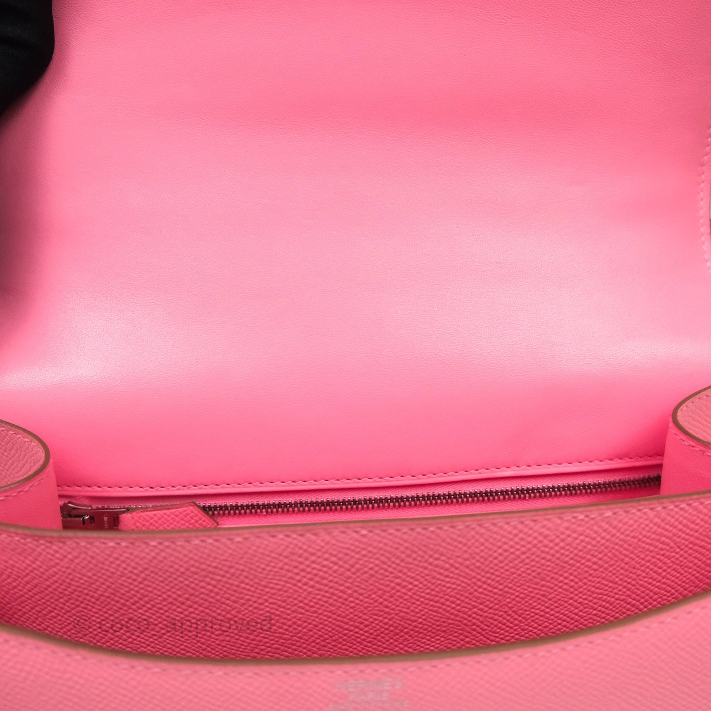 Hermès Constance 24 Rose Confetti Epsom Palladium Hardware