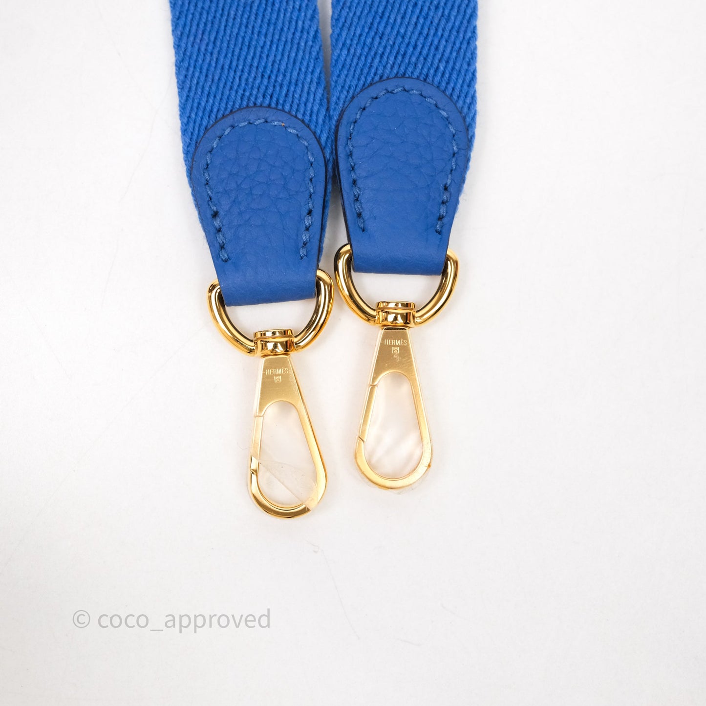 Hermes Mini Evelyne Bleu France 71 Amazone Taurillon Maurice Gold Hardware