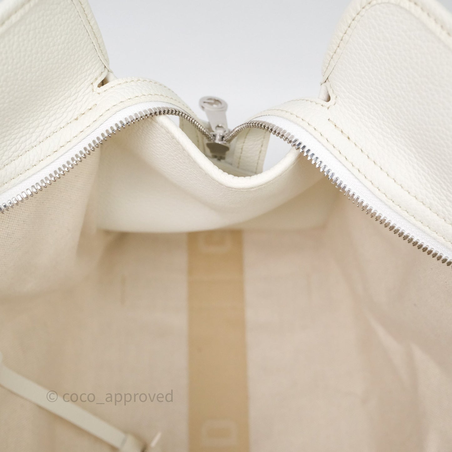 Goyard Goyardine White Sac Hardy PM