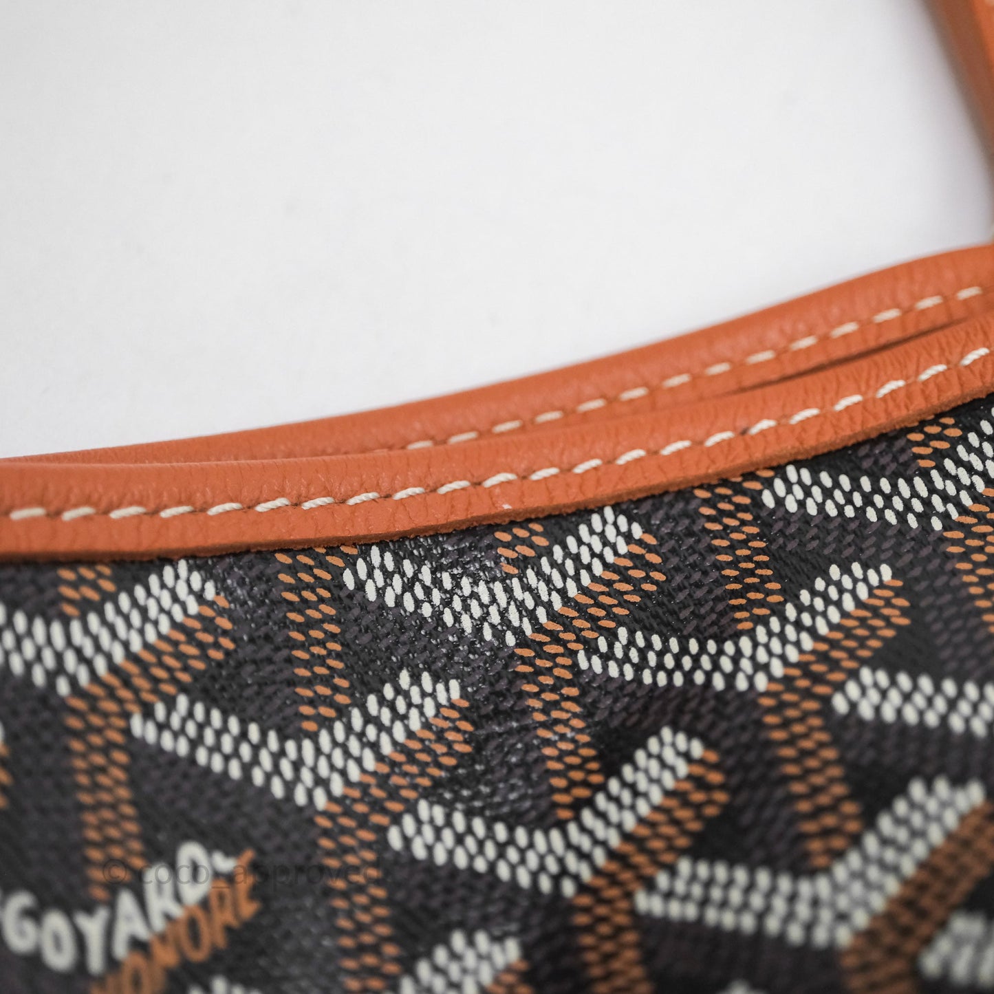 Goyard St Louis Tote PM Tan Black