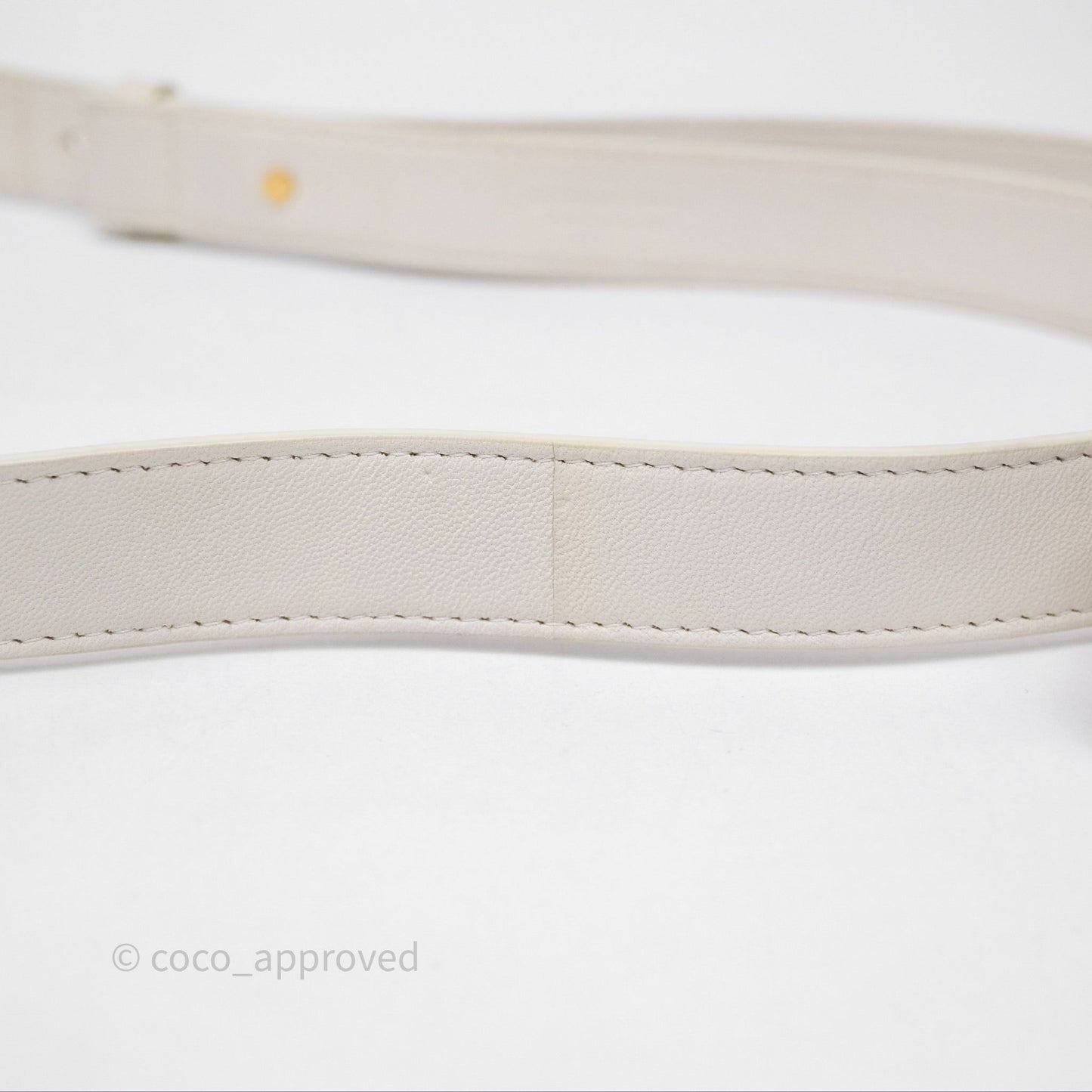 Bottega Veneta Cassette Belt Bag Intreccio White