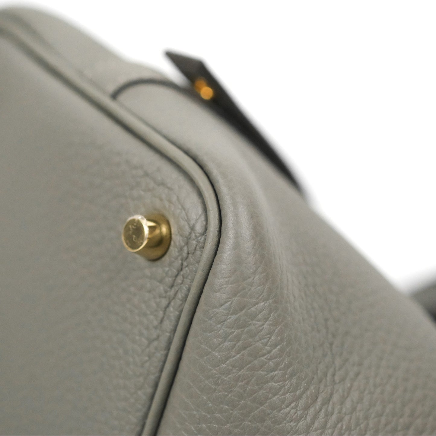 Hermès Picotin Lock 18 Gris Meyer 0L Taurillon Clemence Gold Hardware
