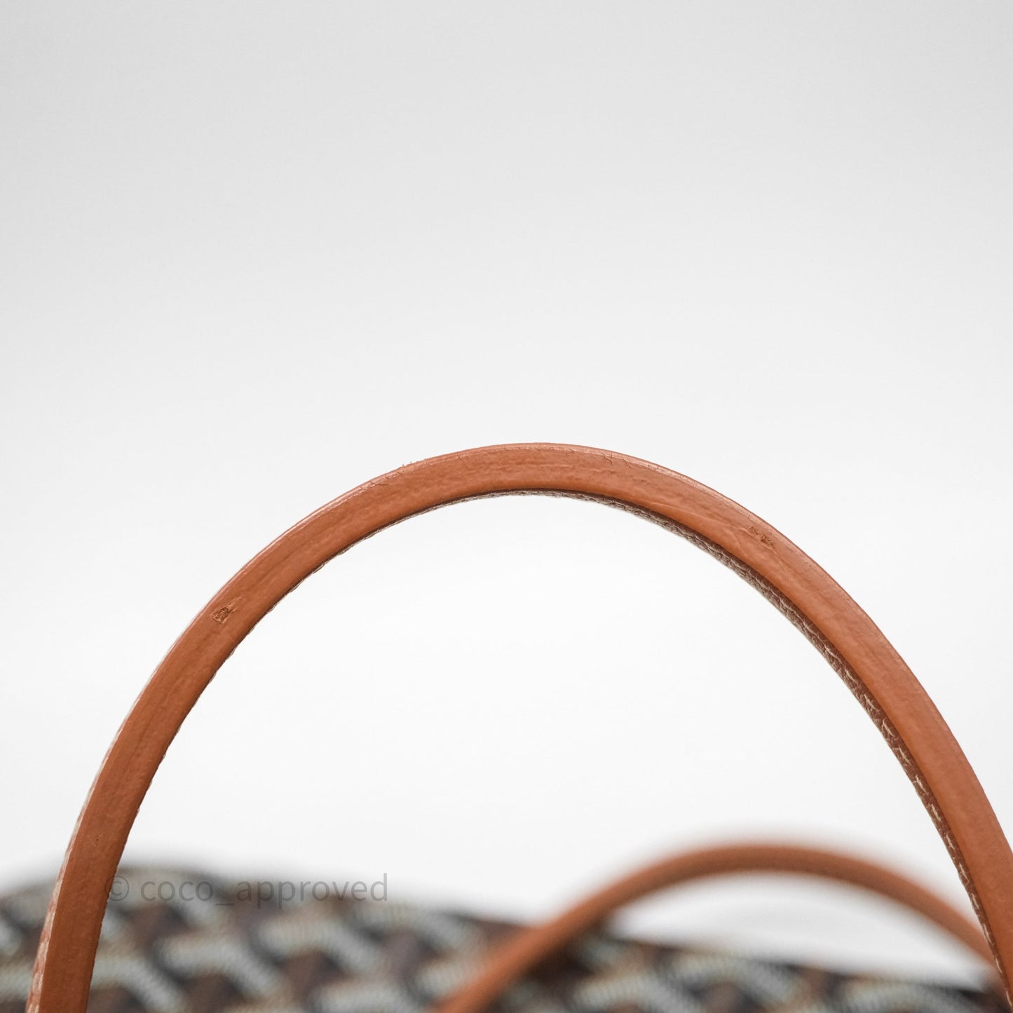 Goyard St Louis Tote PM Tan Black