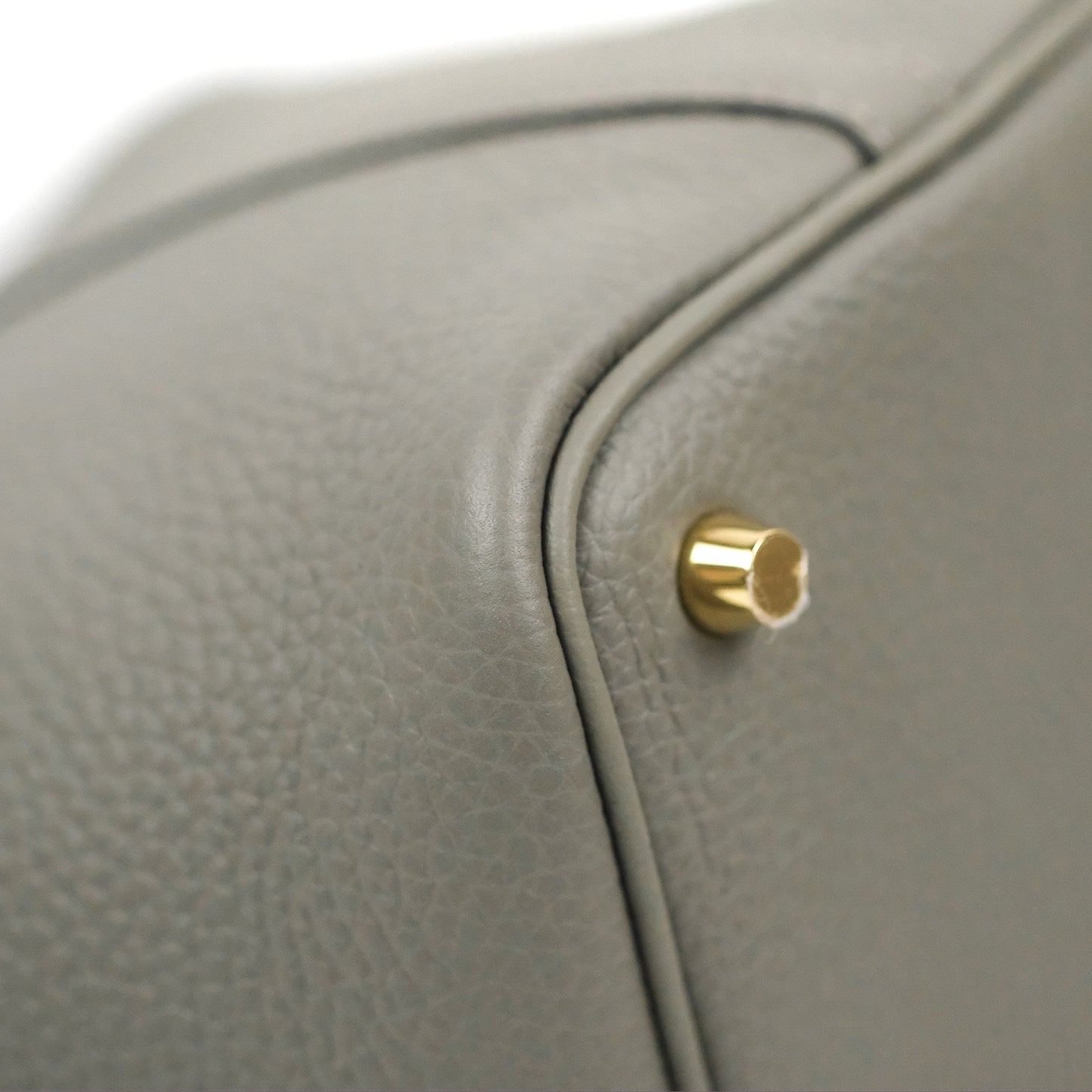 Hermès Picotin Lock 18 Gris Meyer 0L Taurillon Clemence Gold Hardware