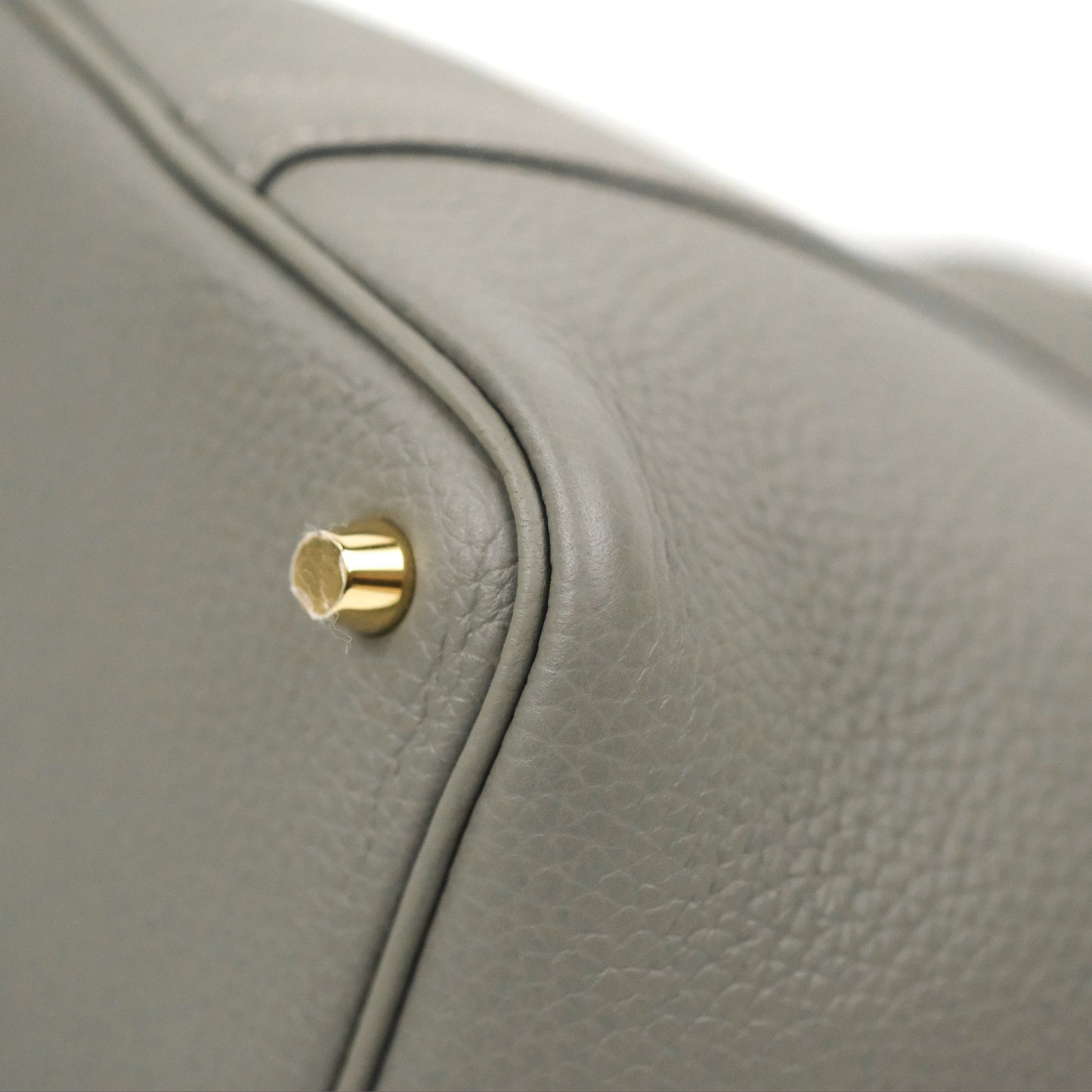 Hermès Picotin Lock 18 Gris Meyer 0L Taurillon Clemence Gold Hardware