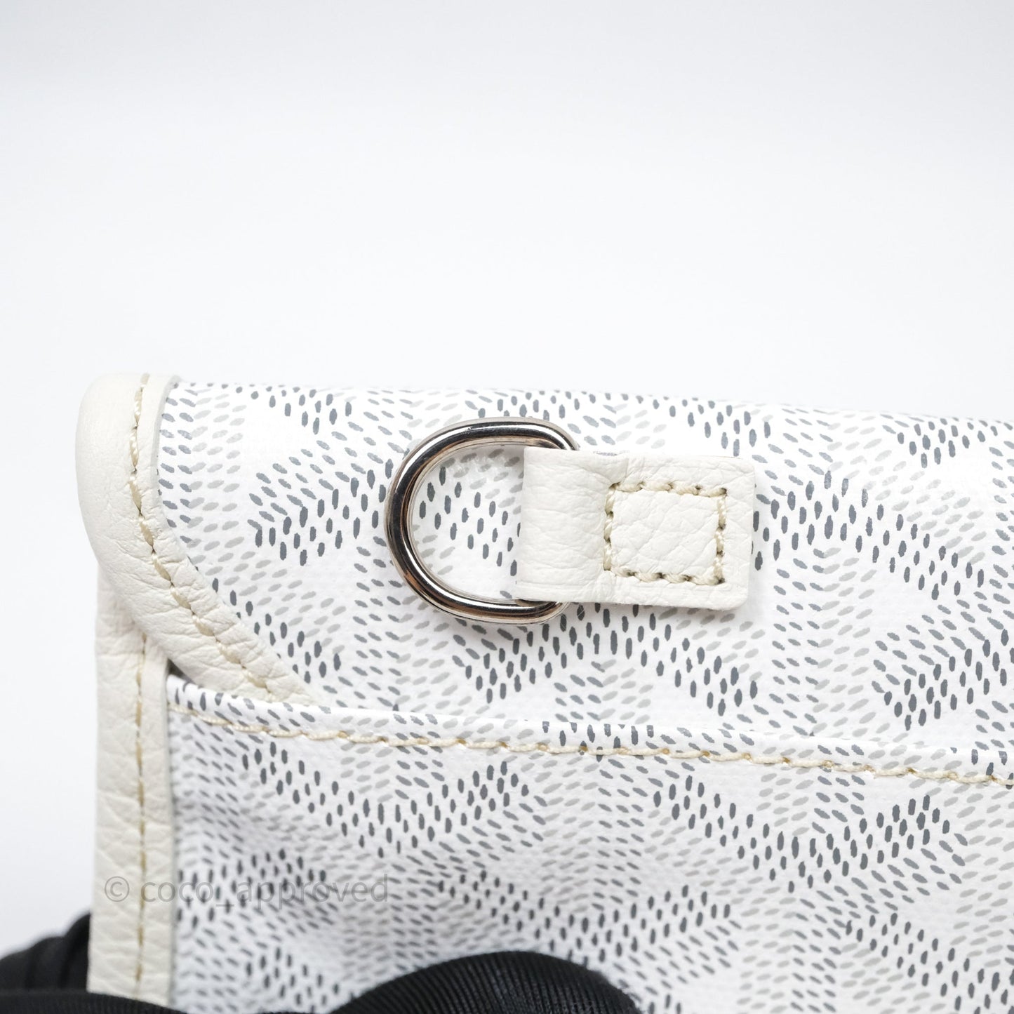 Goyard Goyardine White Sac Hardy PM