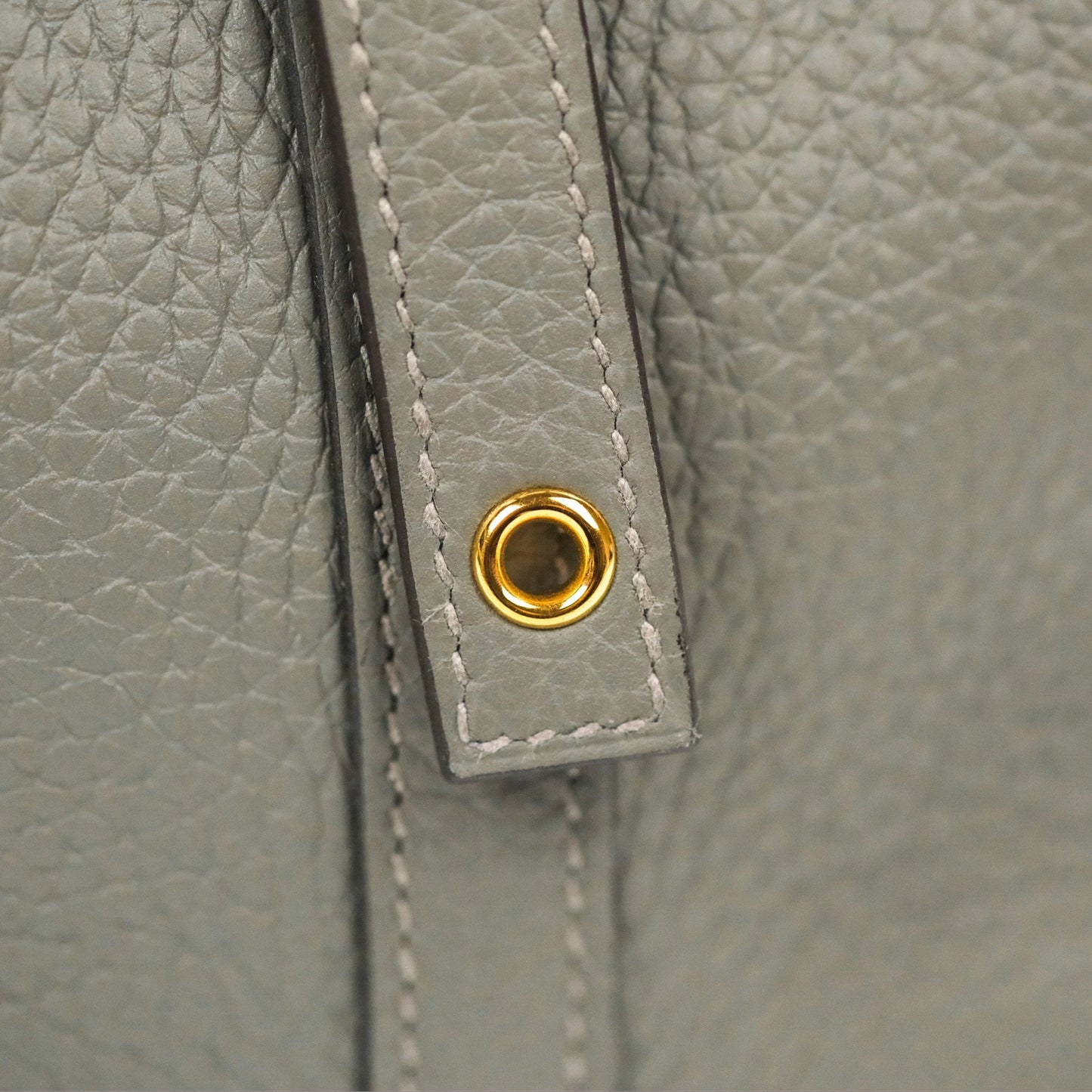 Hermès Picotin Lock 18 Gris Meyer 0L Taurillon Clemence Gold Hardware