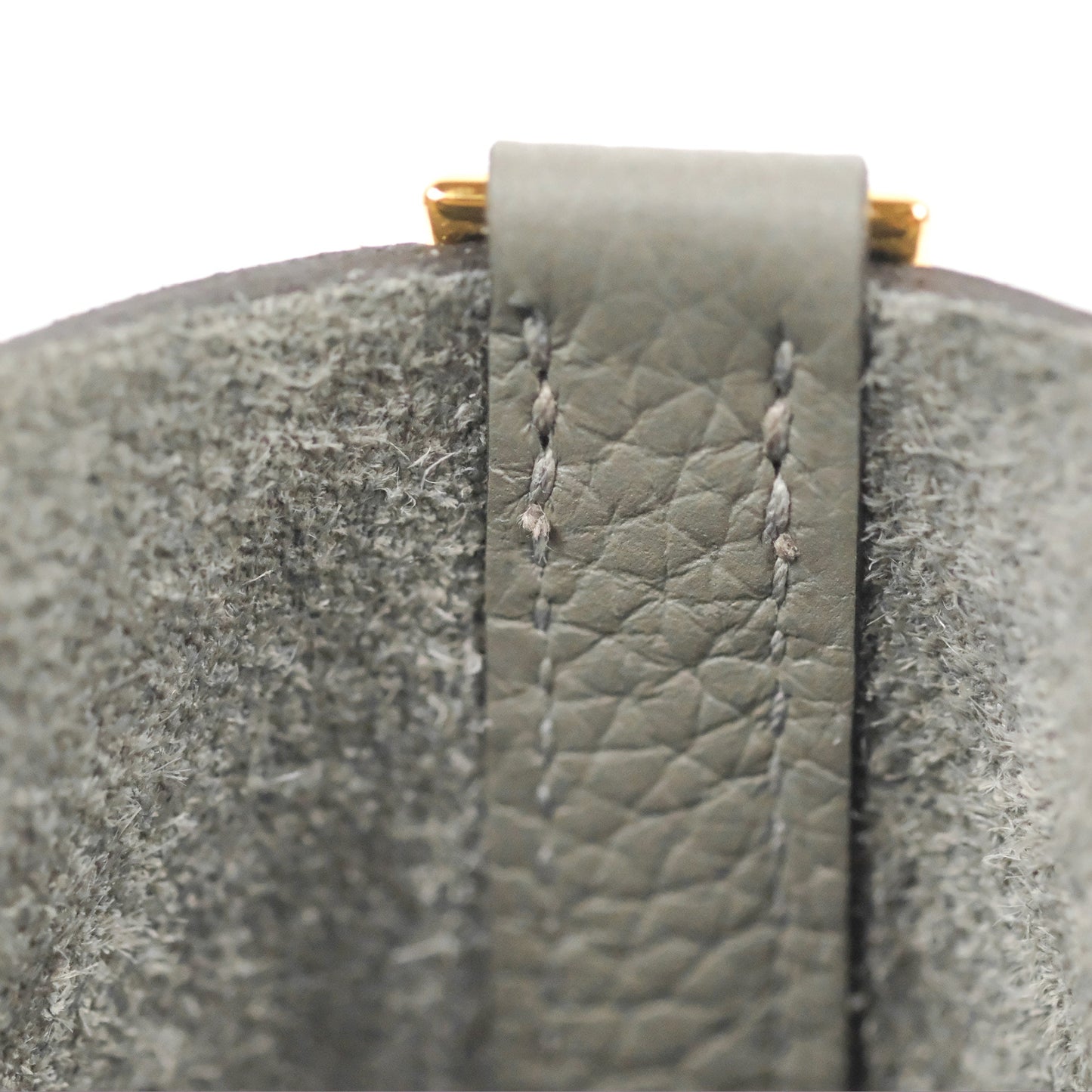 Hermès Picotin Lock 18 Gris Meyer 0L Taurillon Clemence Gold Hardware