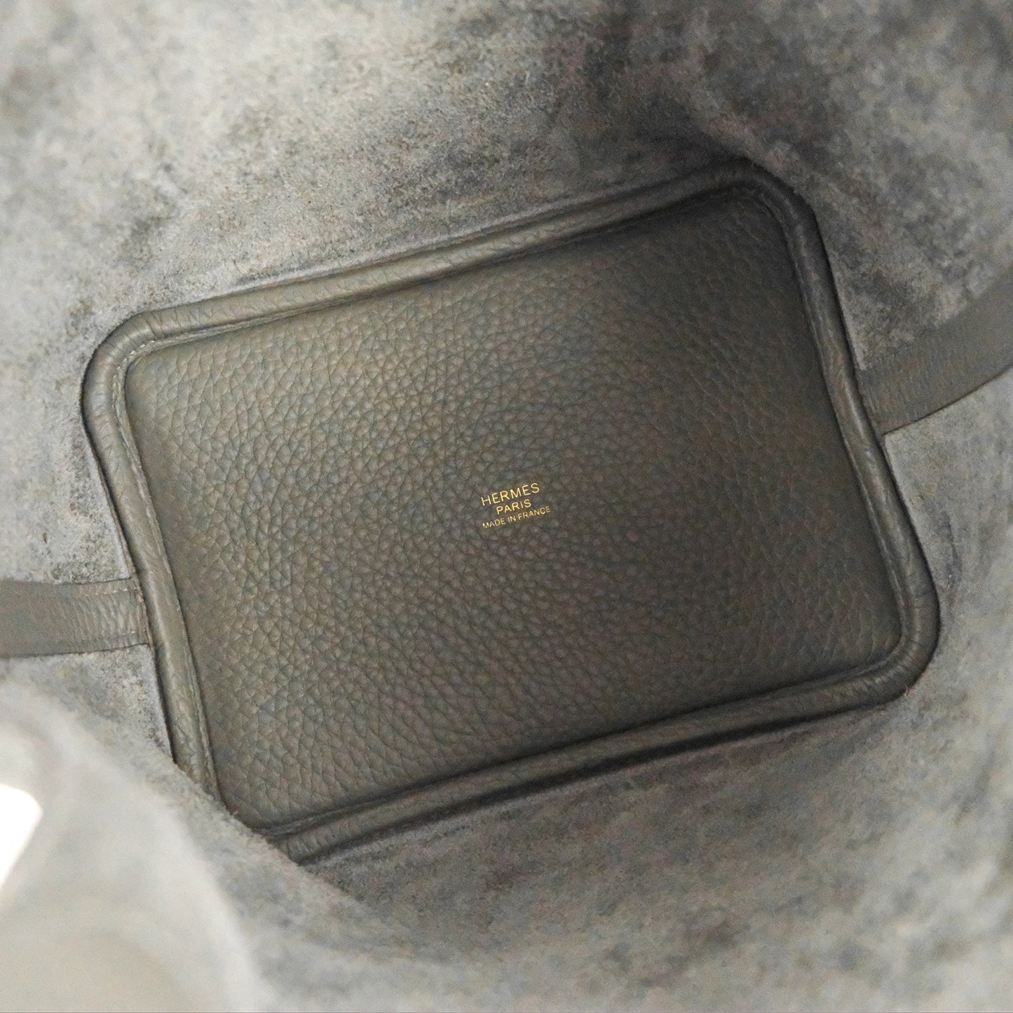 Hermès Picotin Lock 18 Gris Meyer 0L Taurillon Clemence Gold Hardware
