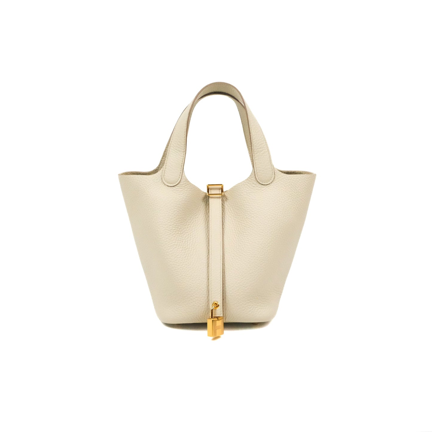 Hermès Picotin Lock 18 Beton Taurillon Clemence Gold Hardware