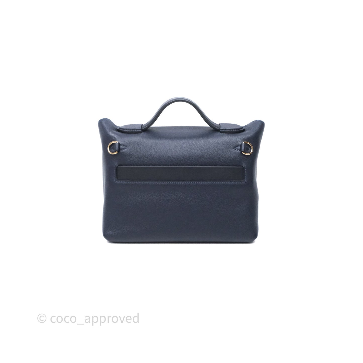 Hermès 24/24 21 Mini Multico Veau Evercolor/ Swift Blnuit/ Caban/ Noir/ Blfrance Gold Hardware