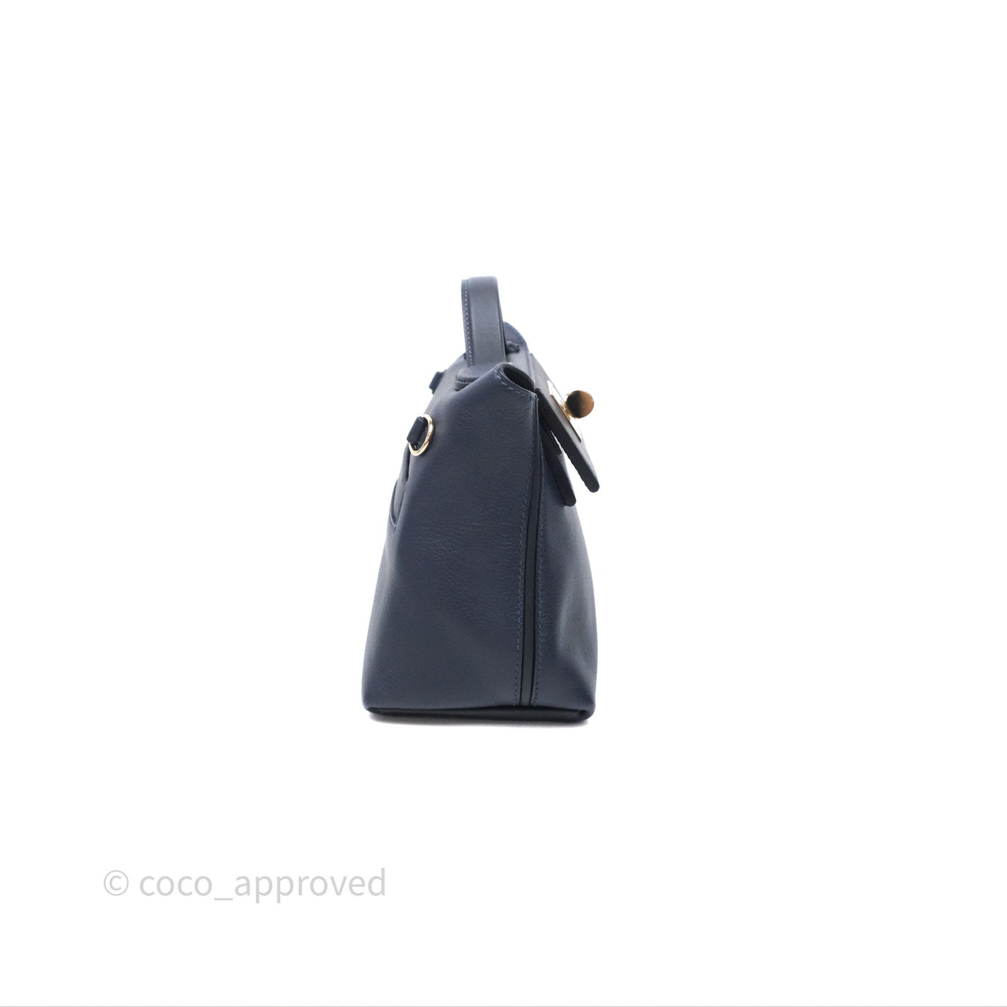 Hermès 24/24 21 Mini Multico Veau Evercolor/ Swift Blnuit/ Caban/ Noir/ Blfrance Gold Hardware