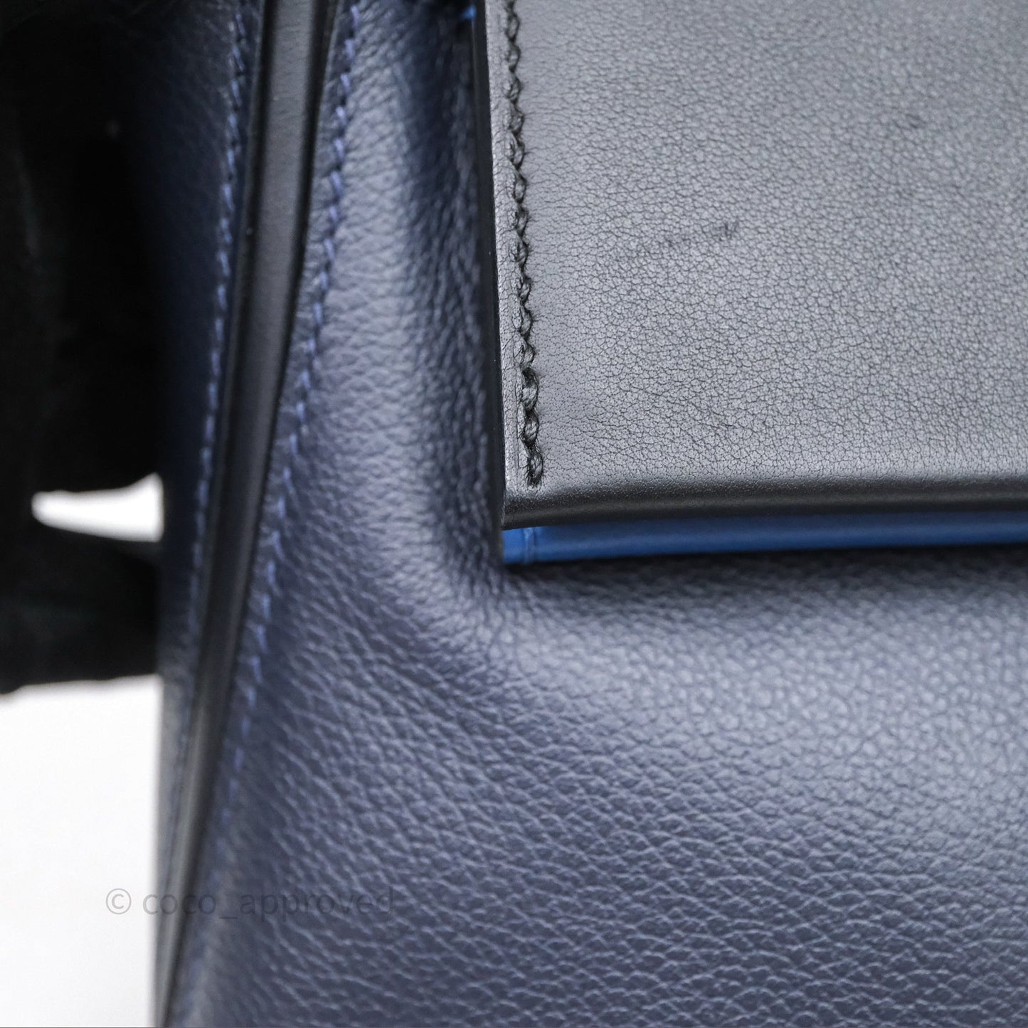 Hermès 24/24 21 Mini Multico Veau Evercolor/ Swift Blnuit/ Caban/ Noir/ Blfrance Gold Hardware
