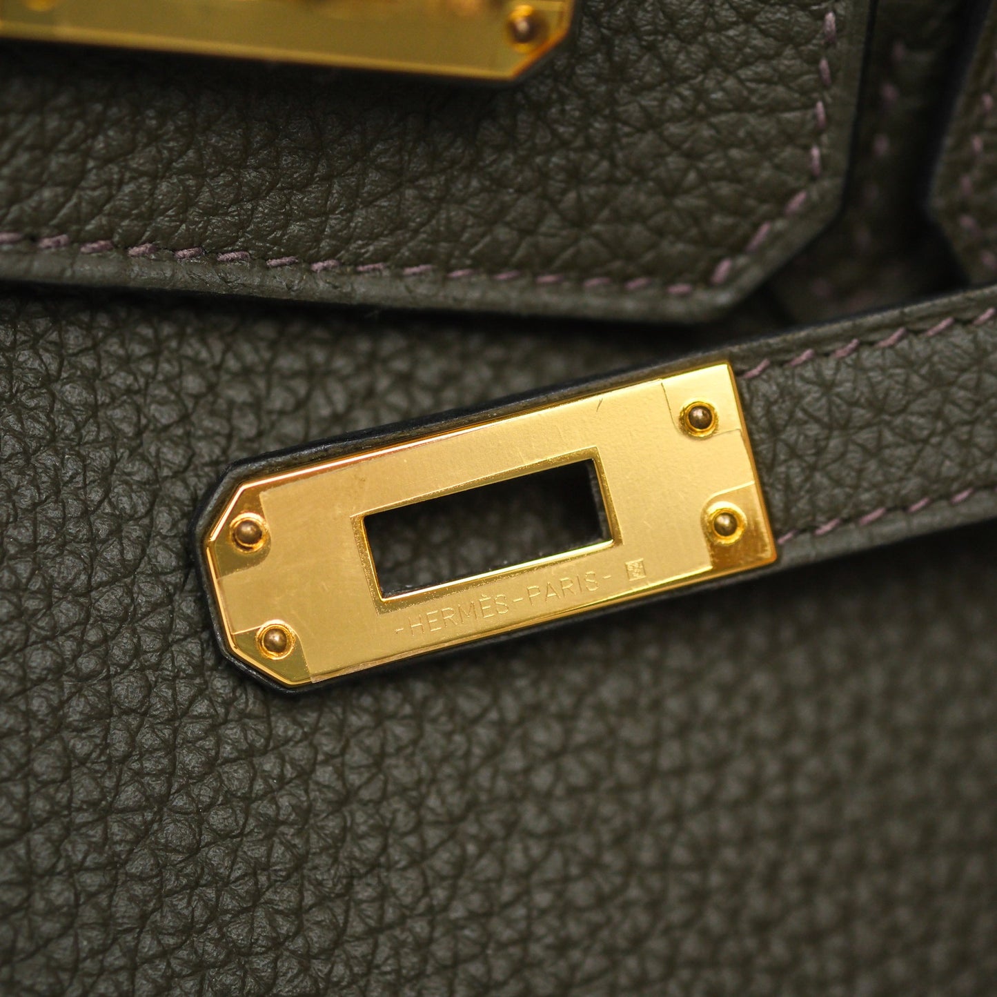 Hermès Birkin 25 Vert de Gris C6 Togo Gold Hardware