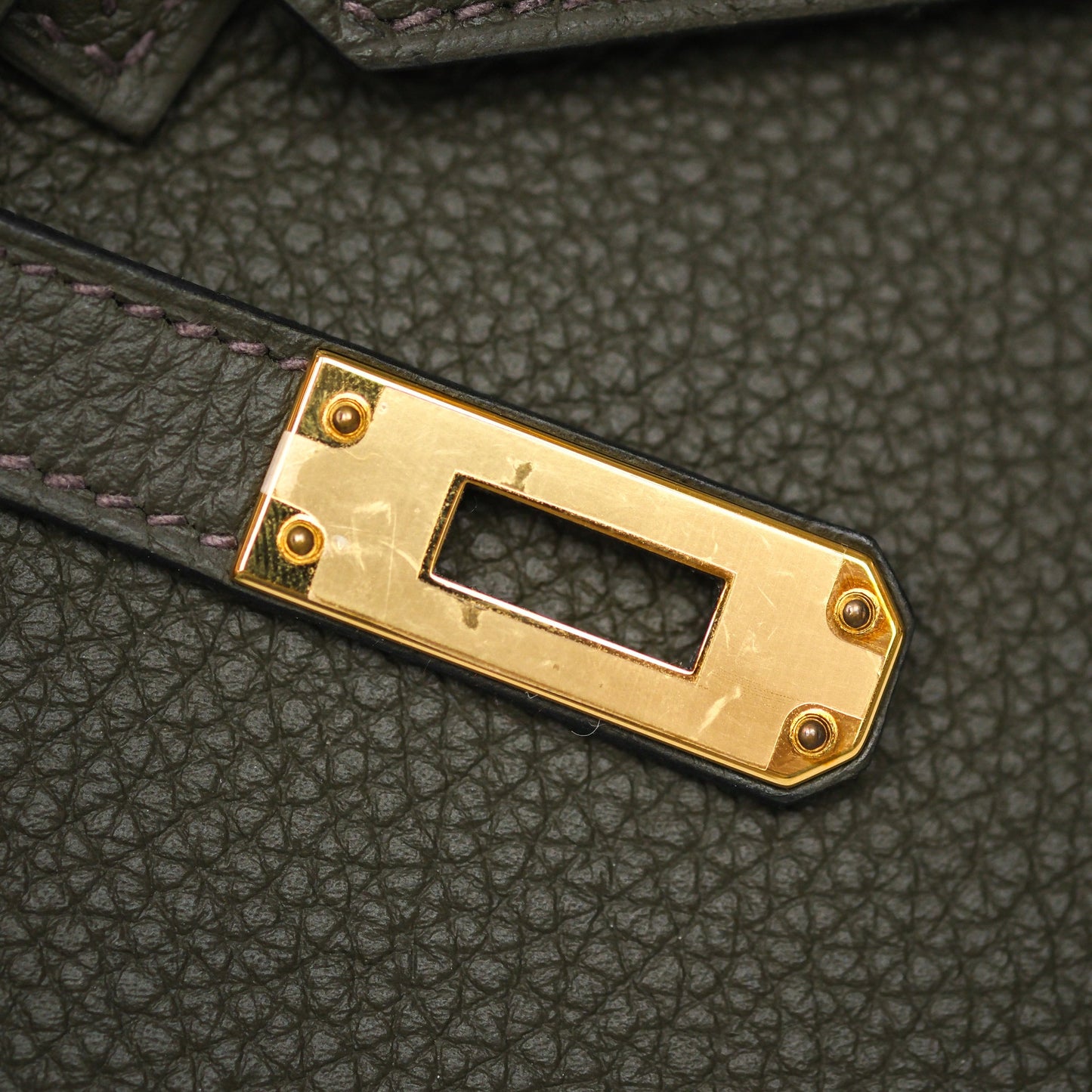 Hermès Birkin 25 Vert de Gris C6 Togo Gold Hardware