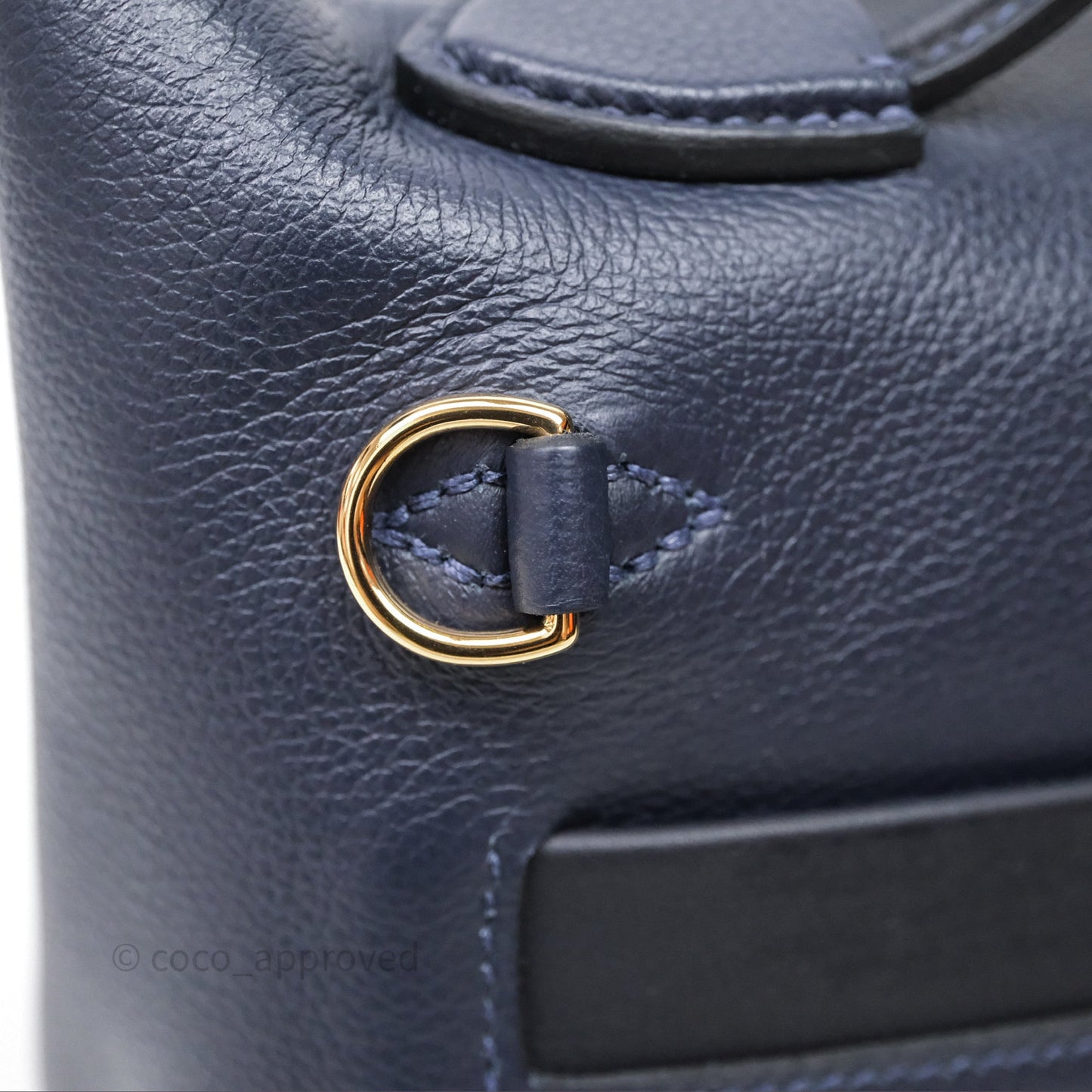 Hermès 24/24 21 Mini Multico Veau Evercolor/ Swift Blnuit/ Caban/ Noir/ Blfrance Gold Hardware