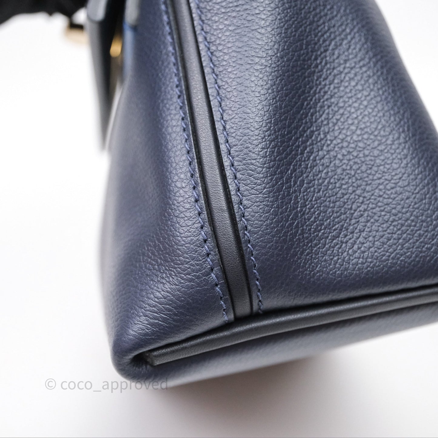 Hermès 24/24 21 Mini Multico Veau Evercolor/ Swift Blnuit/ Caban/ Noir/ Blfrance Gold Hardware