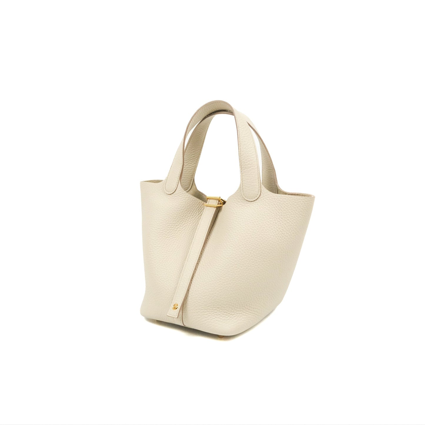 Hermès Picotin Lock 18 Beton Taurillon Clemence Gold Hardware
