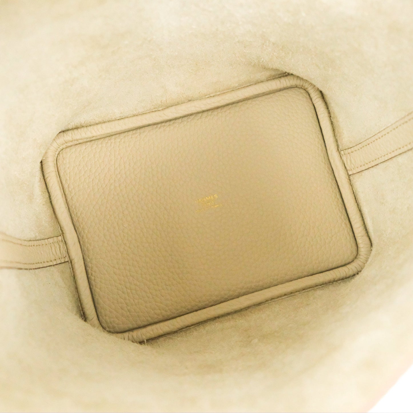 Hermès Picotin Lock 18 Beton Taurillon Clemence Gold Hardware