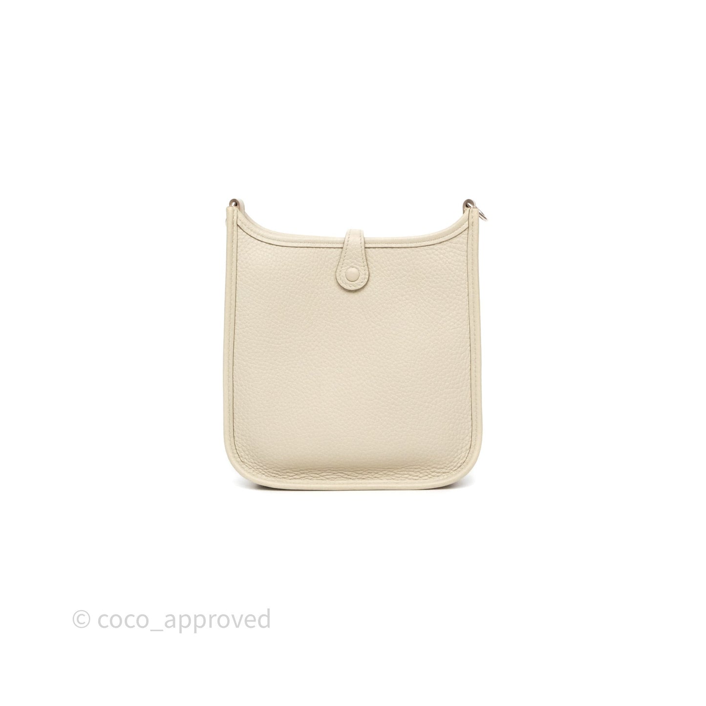 Hermès Mini Evelyne 16 Beton 8L Clemence Palladium Hardware