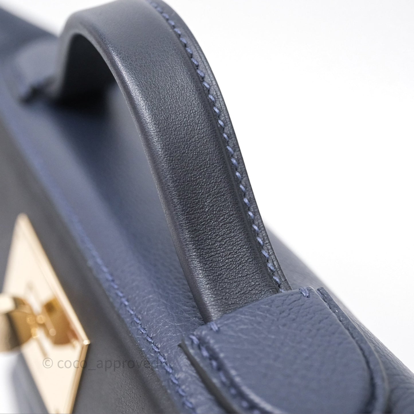 Hermès 24/24 21 Mini Multico Veau Evercolor/ Swift Blnuit/ Caban/ Noir/ Blfrance Gold Hardware