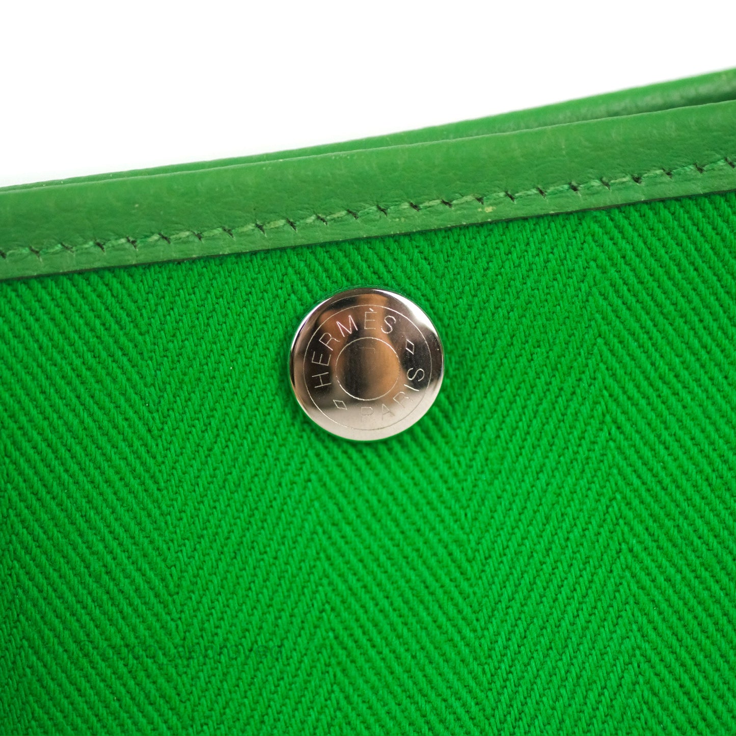 Hermes Garden Party 30 Bamboo Negonda Canvas