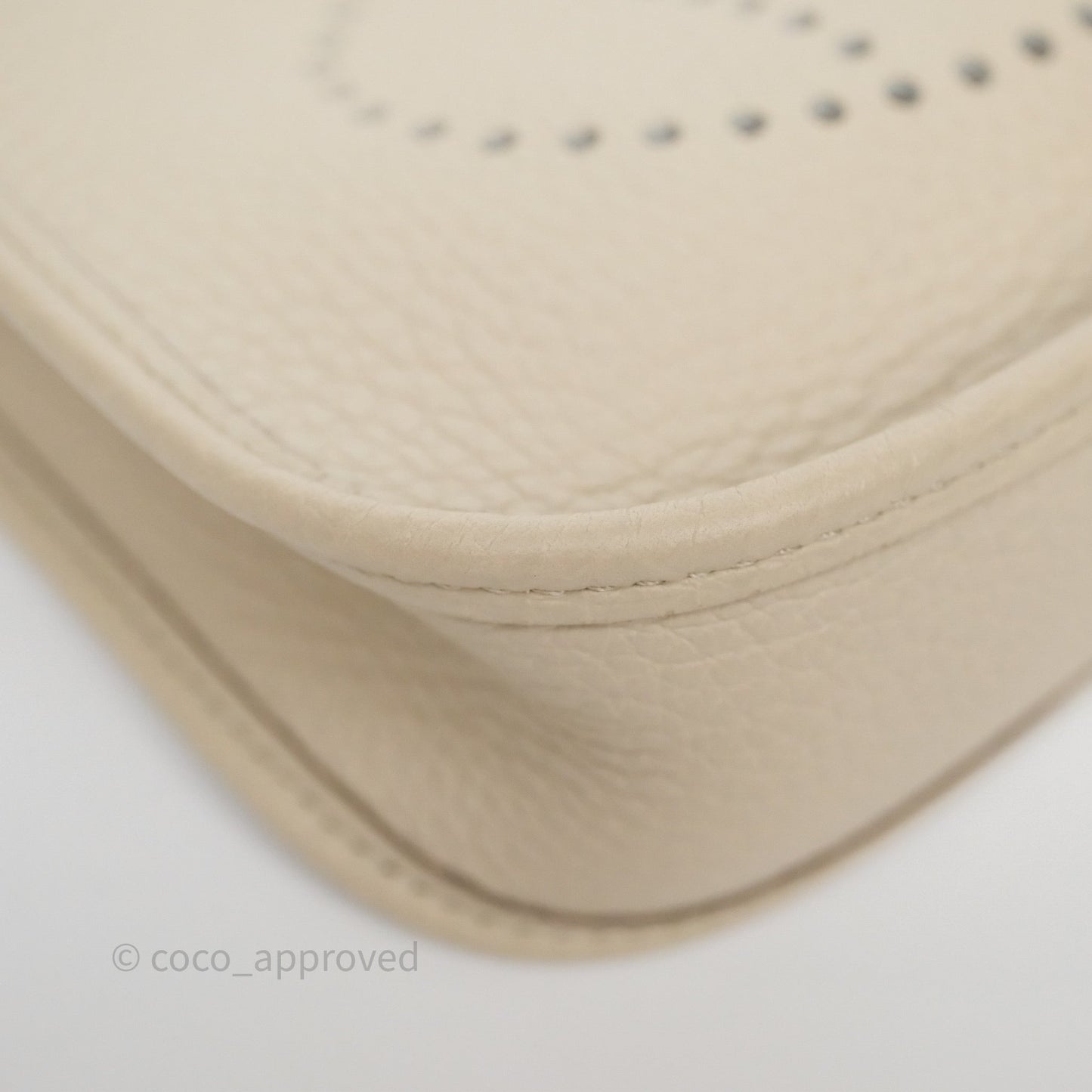 Hermès Mini Evelyne 16 Beton 8L Clemence Palladium Hardware