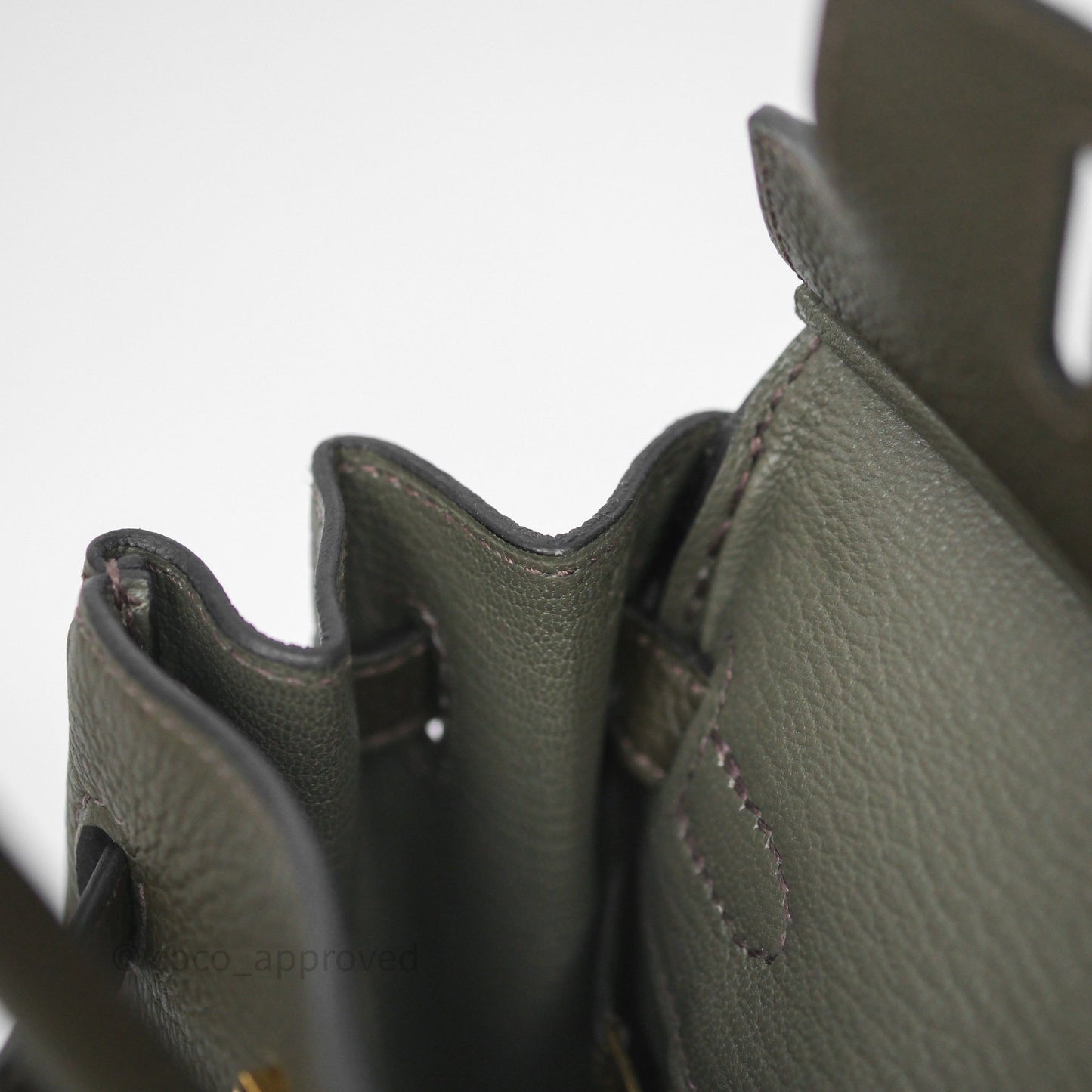 Hermès Birkin 25 Vert de Gris C6 Togo Gold Hardware