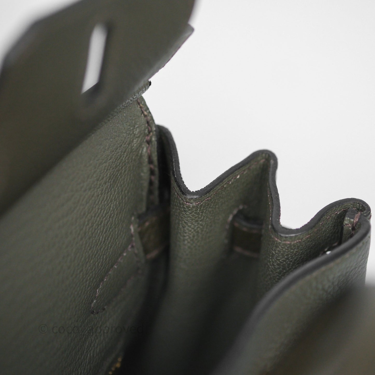 Hermès Birkin 25 Vert de Gris C6 Togo Gold Hardware