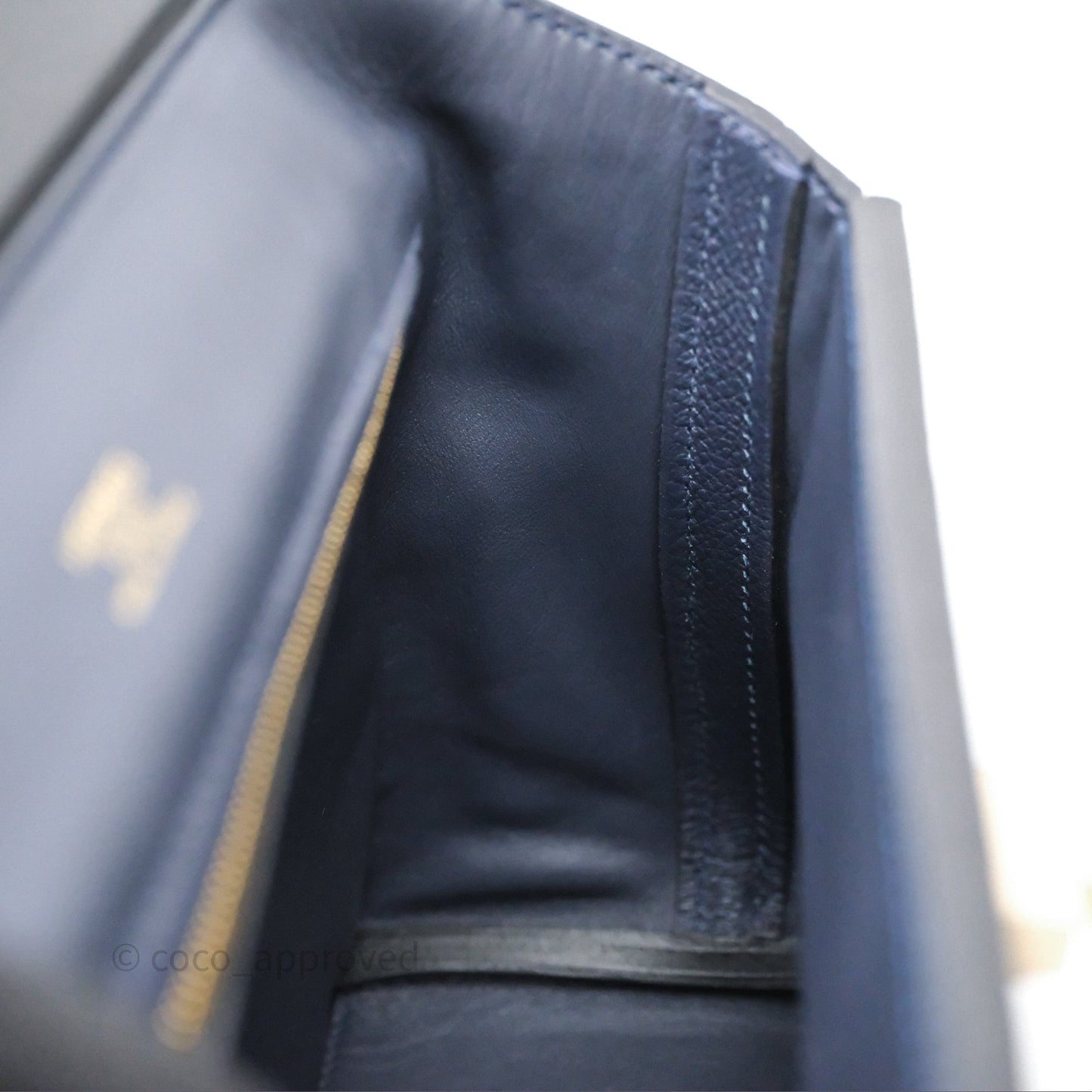 Hermès 24/24 21 Mini Multico Veau Evercolor/ Swift Blnuit/ Caban/ Noir/ Blfrance Gold Hardware