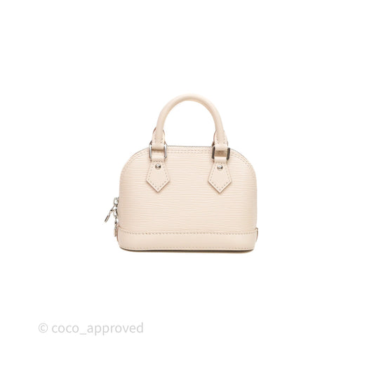 Louis Vuitton Alma Nano Quartz Silver Hardware