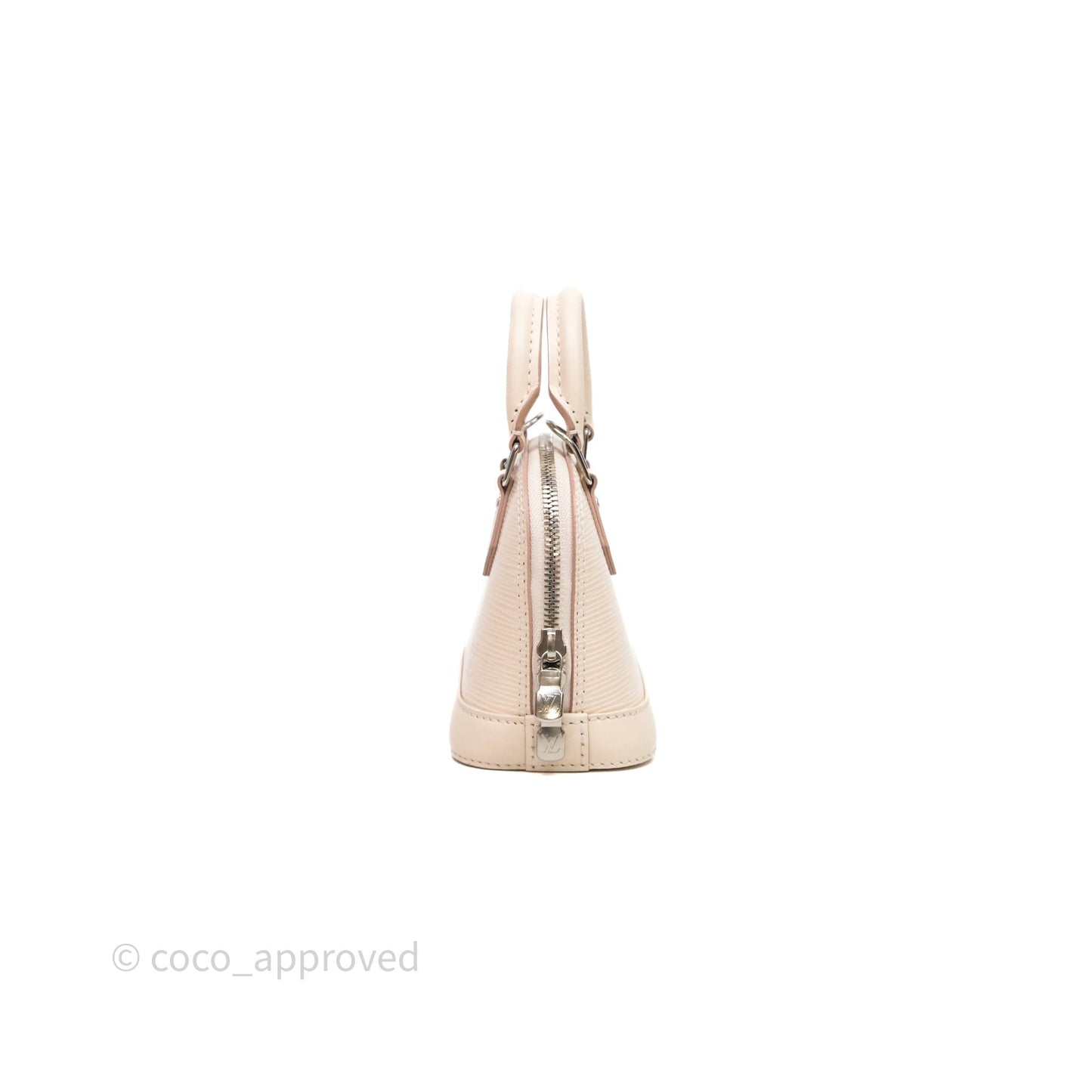 Louis Vuitton Alma Nano Quartz Silver Hardware