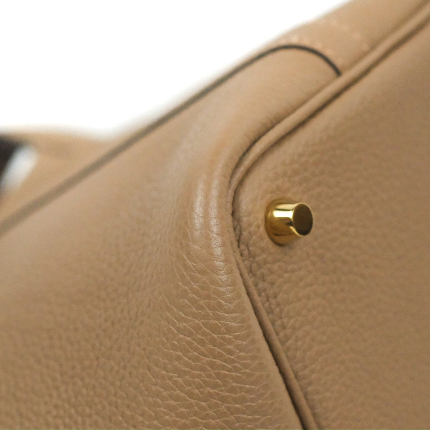 Hermès Picotin Lock 18 Beige De Weimar TM Taurillon Maurice Gold Hardware
