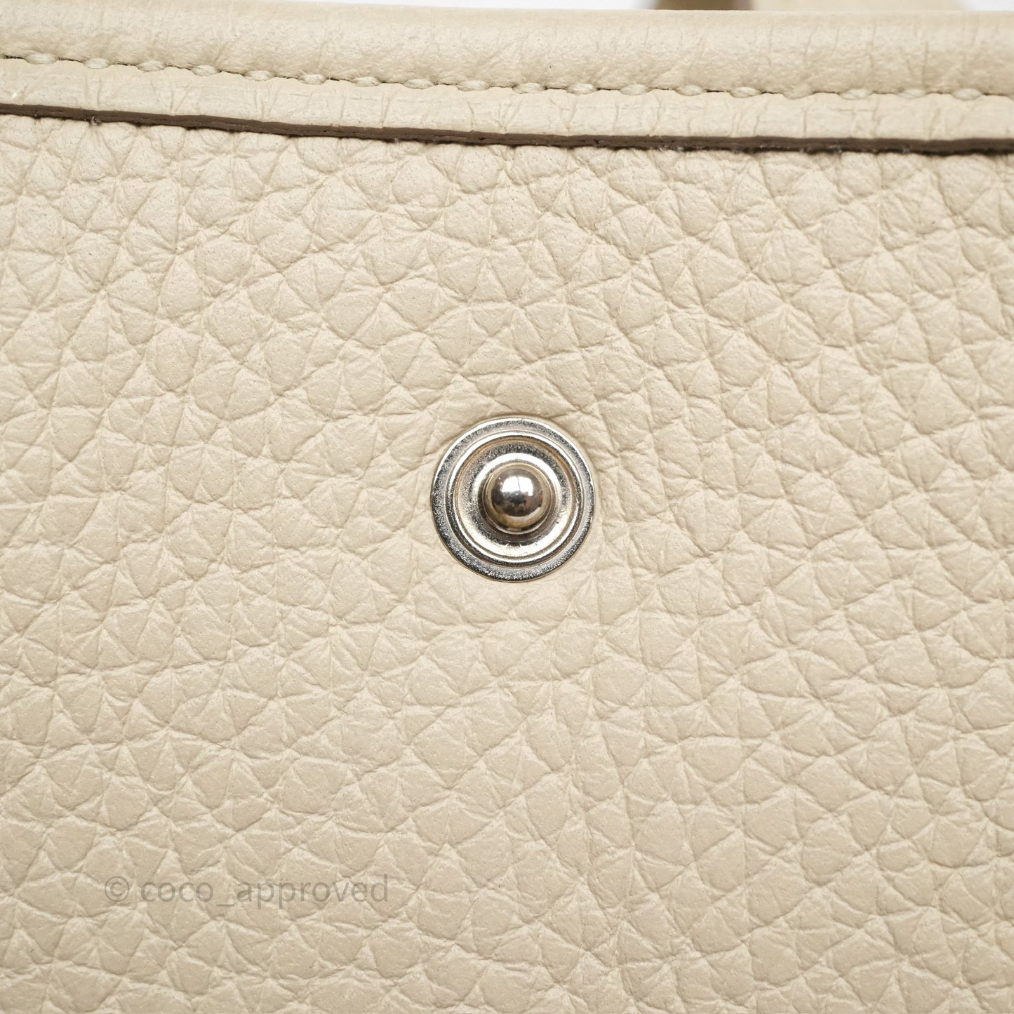 Hermès Mini Evelyne 16 Beton 8L Clemence Palladium Hardware