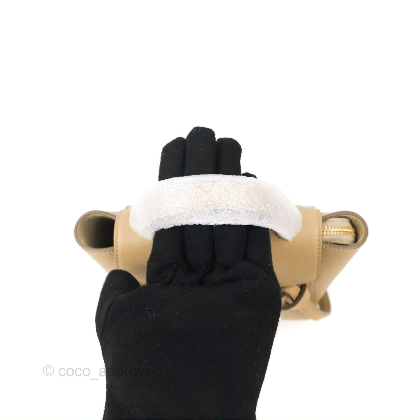 Celine Pico Belt Bag Light Taupe Grained Calfskin Gold Hardware