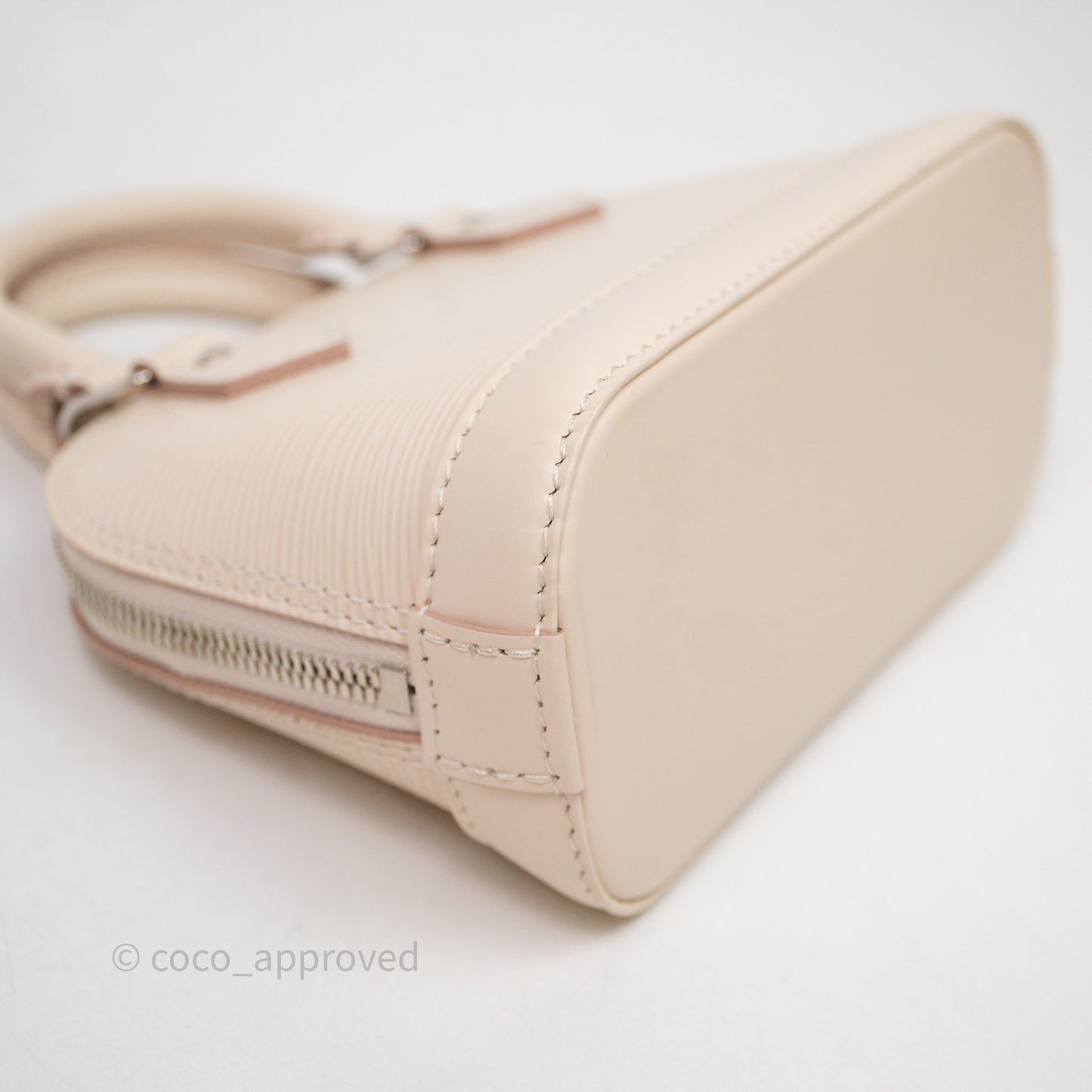 Louis Vuitton Alma Nano Quartz Silver Hardware