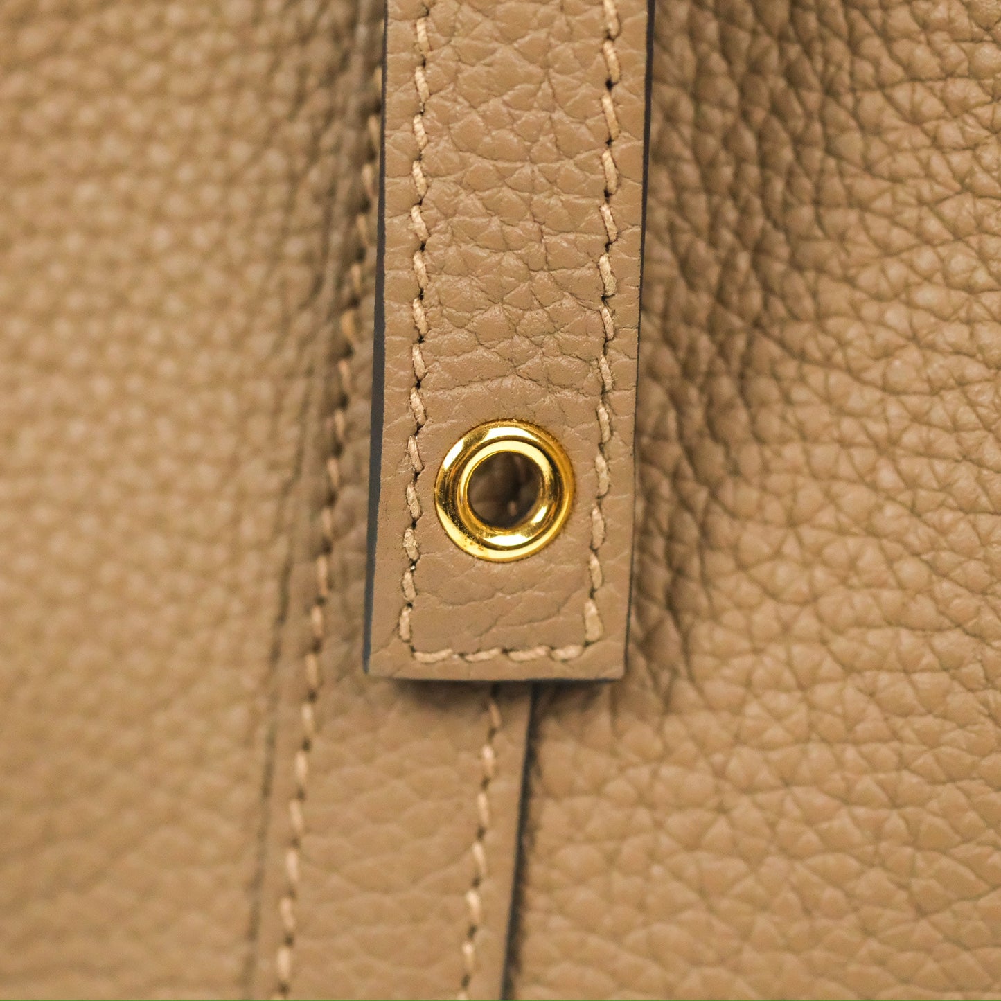 Hermès Picotin Lock 18 Beige De Weimar TM Taurillon Maurice Gold Hardware