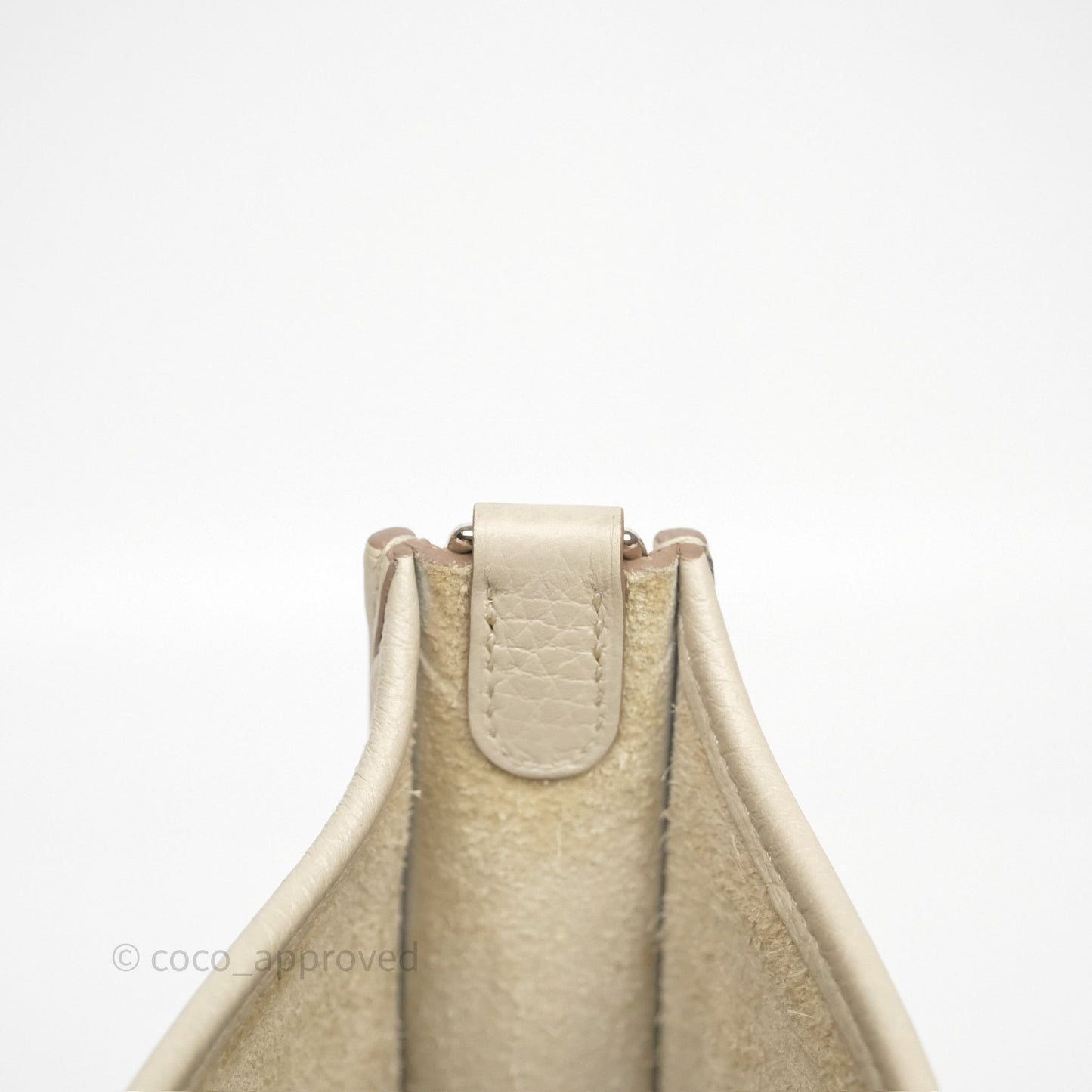 Hermès Mini Evelyne 16 Beton 8L Clemence Palladium Hardware