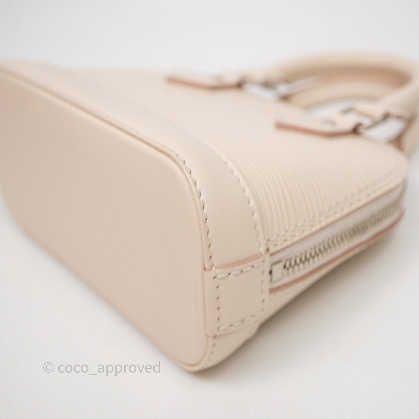Louis Vuitton Alma Nano Quartz Silver Hardware