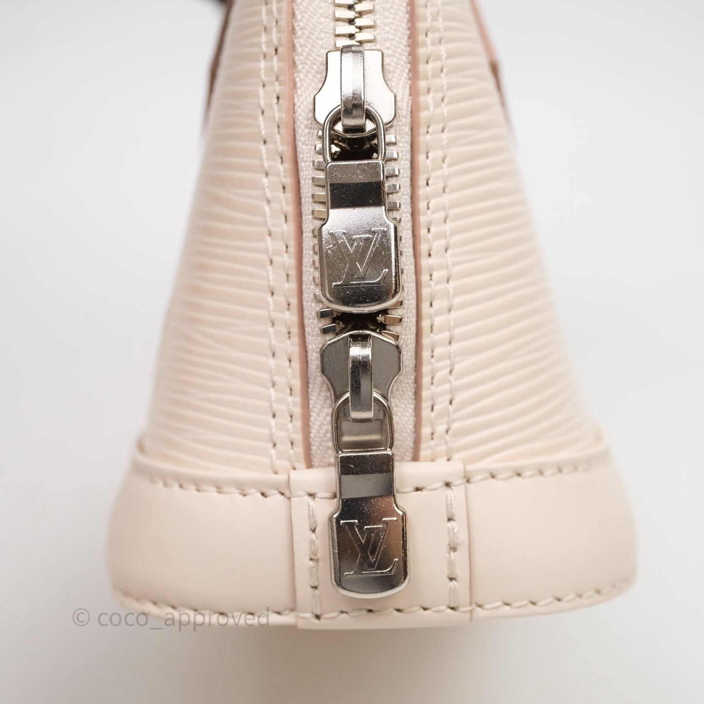 Louis Vuitton Alma Nano Quartz Silver Hardware