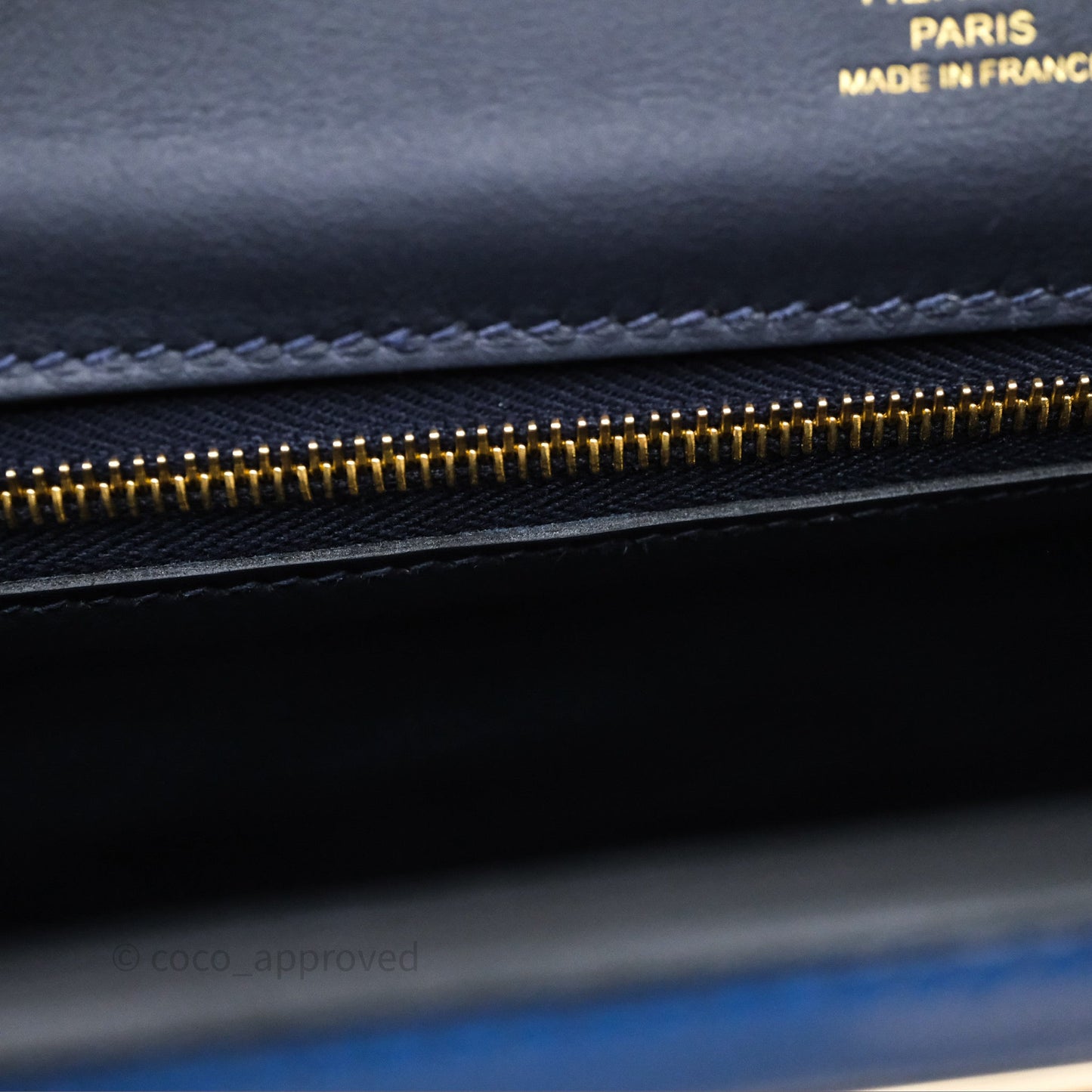 Hermès 24/24 21 Mini Multico Veau Evercolor/ Swift Blnuit/ Caban/ Noir/ Blfrance Gold Hardware