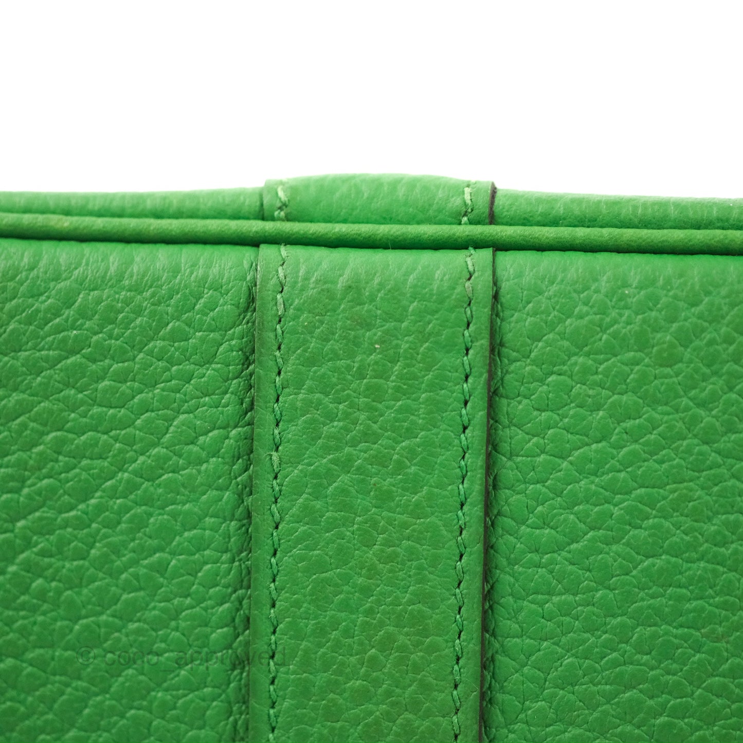 Hermes Garden Party 30 Bamboo Negonda Canvas
