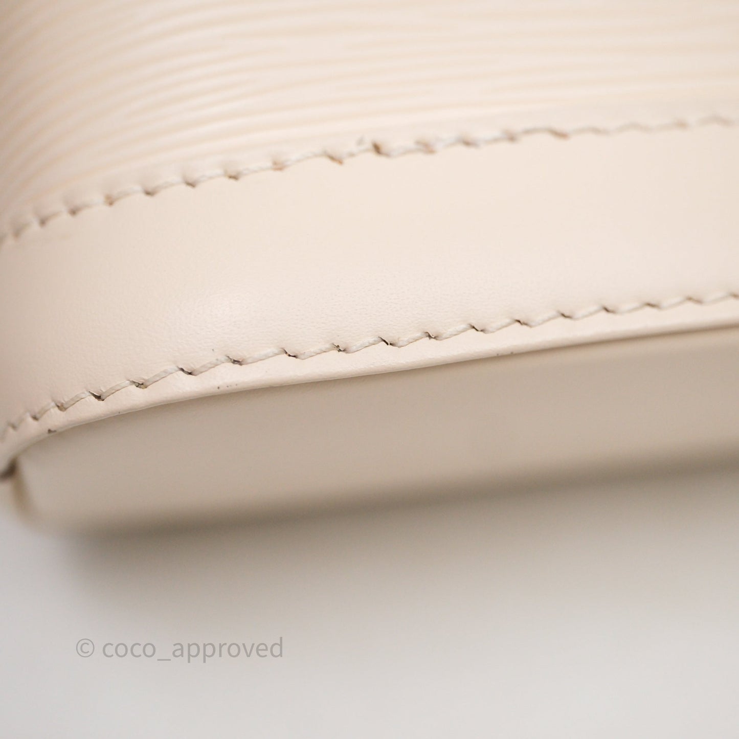 Louis Vuitton Alma Nano Quartz Silver Hardware