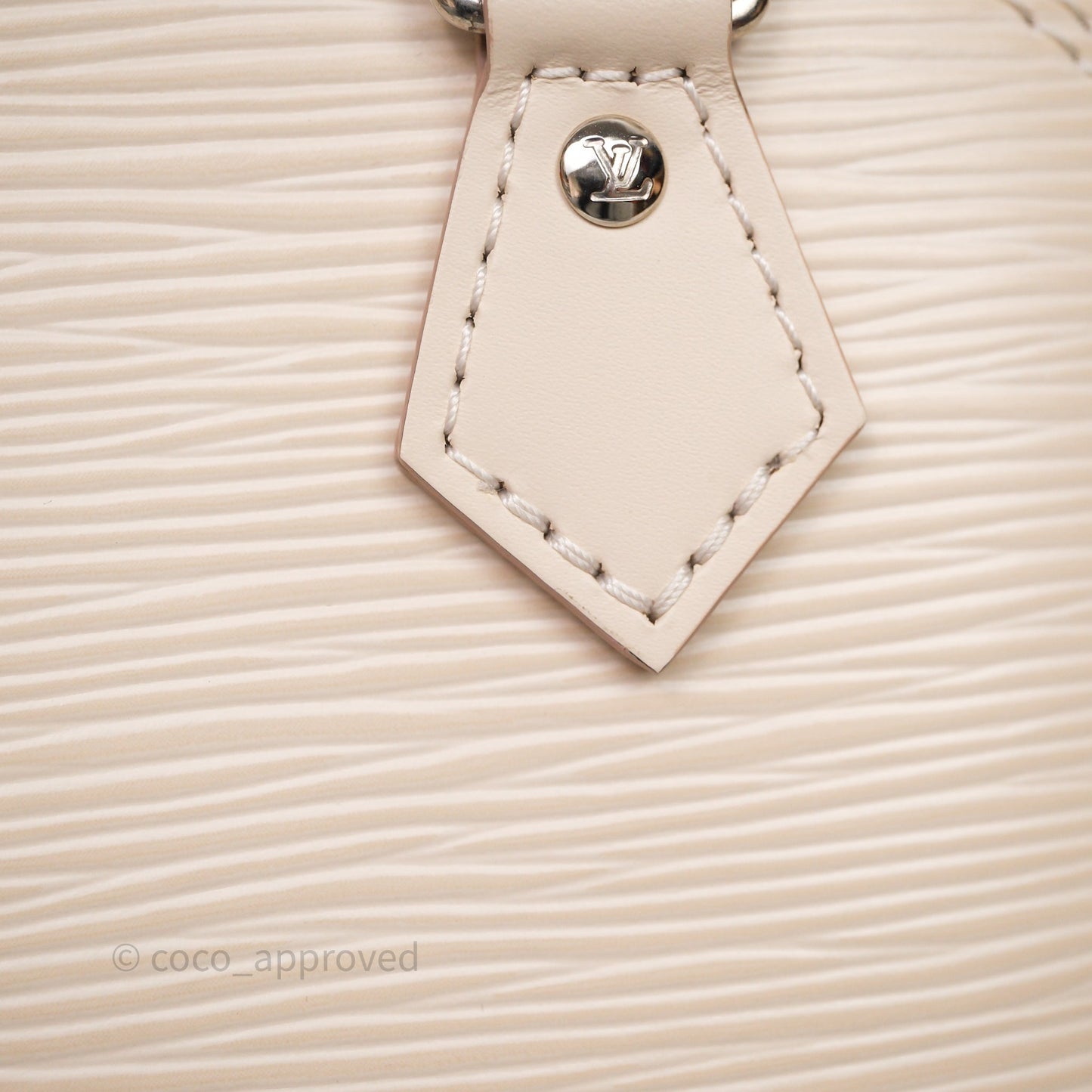 Louis Vuitton Alma Nano Quartz Silver Hardware