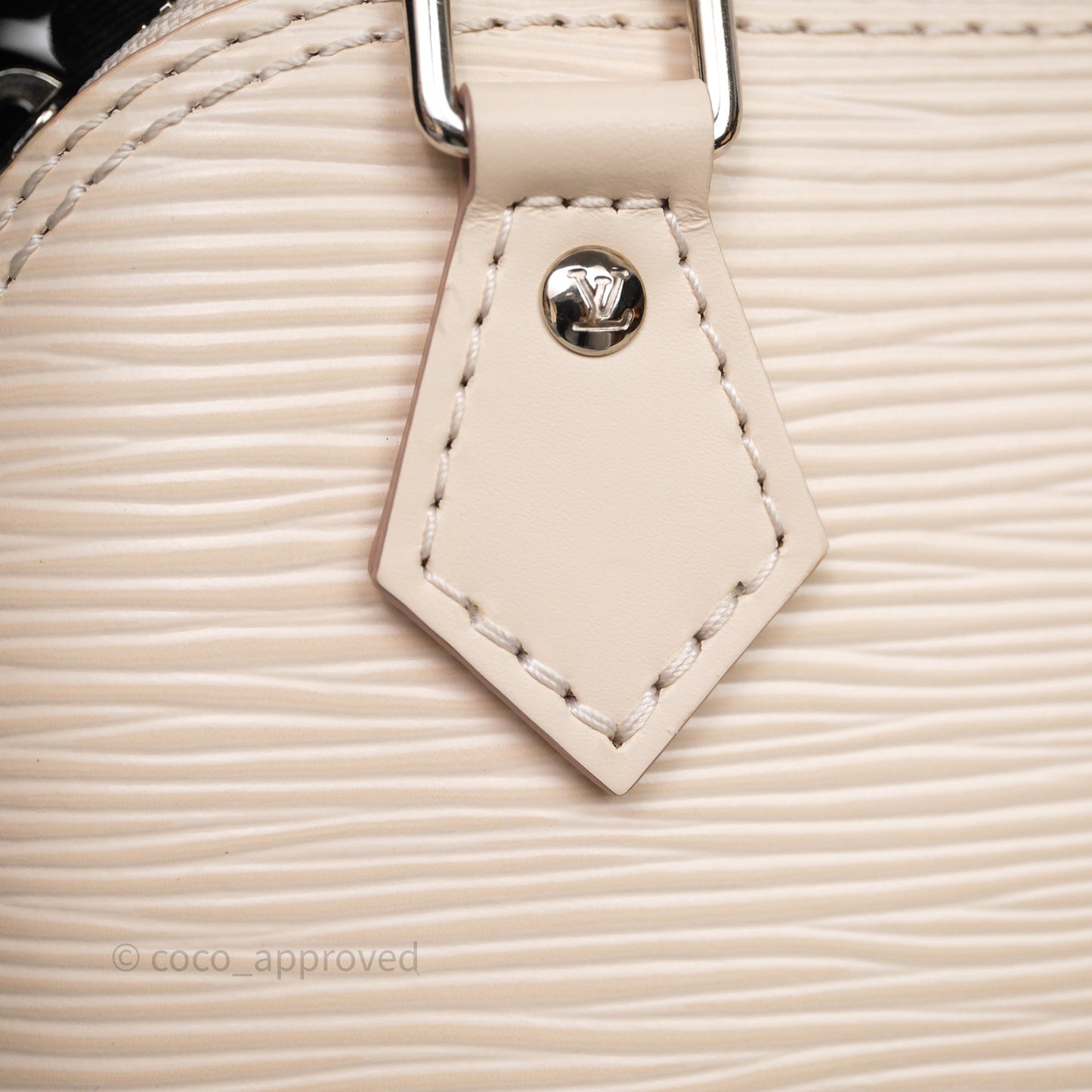 Louis Vuitton Alma Nano Quartz Silver Hardware