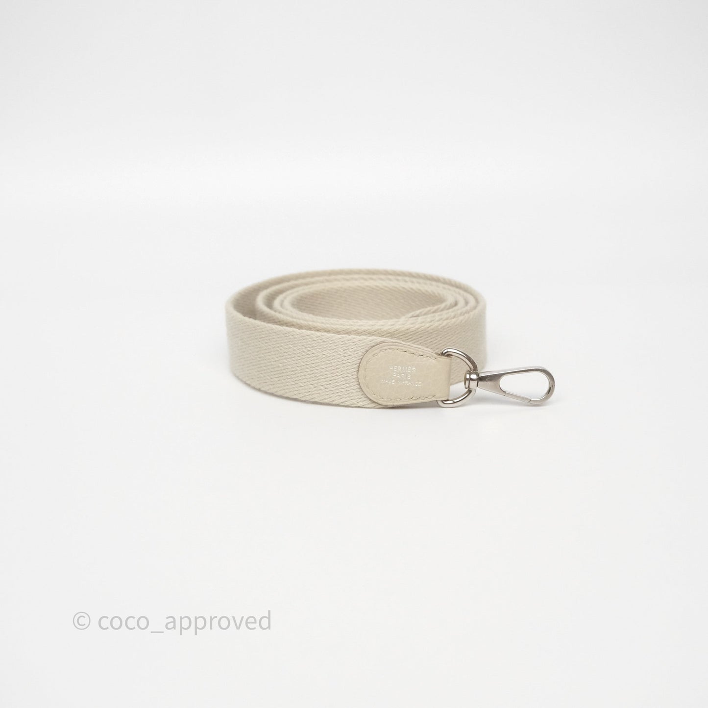 Hermès Mini Evelyne 16 Beton 8L Clemence Palladium Hardware