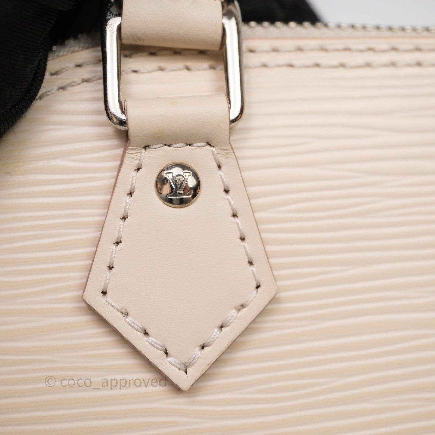 Louis Vuitton Alma Nano Quartz Silver Hardware